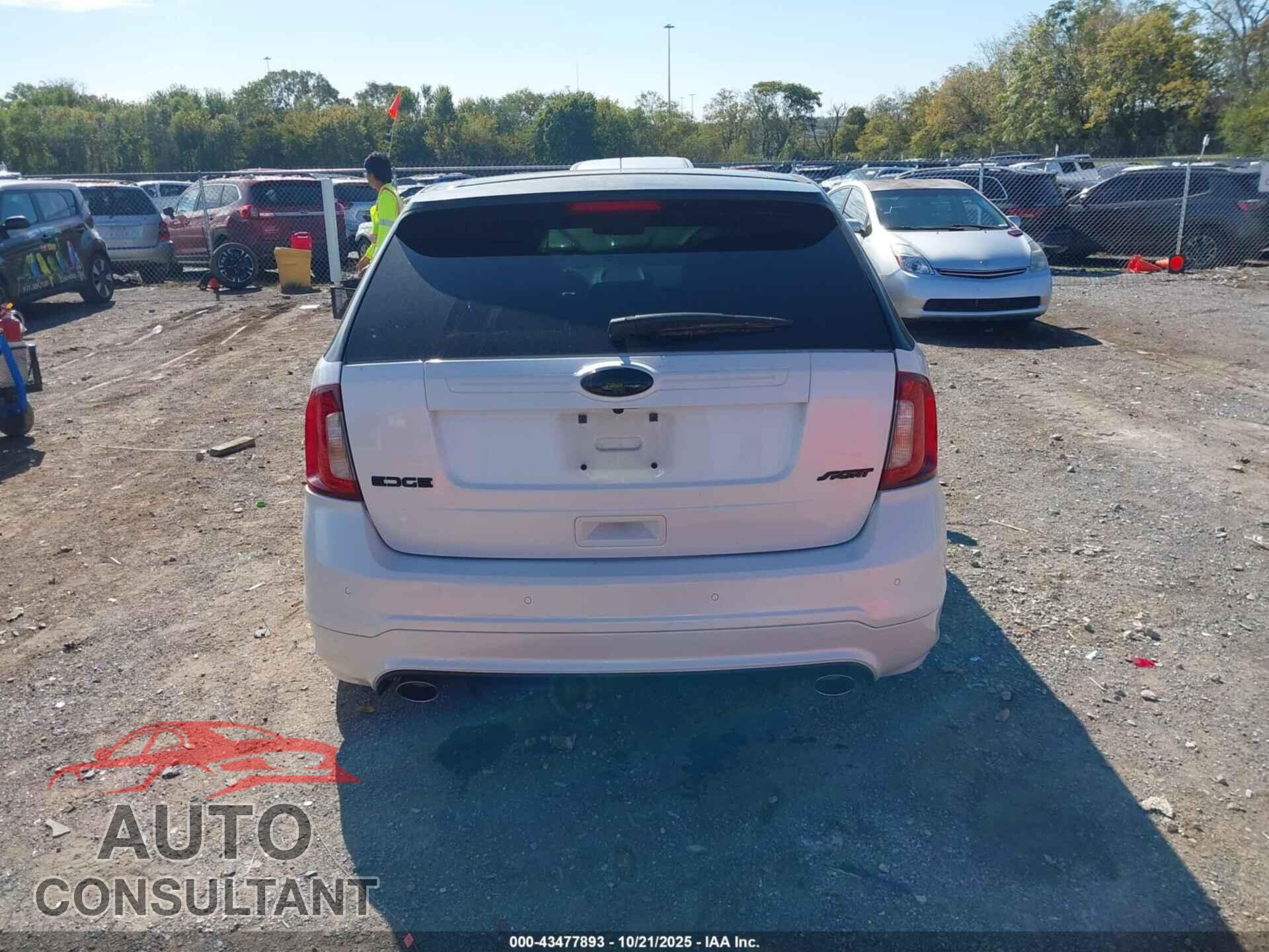 FORD EDGE 2013 - 2FMDK3AK2DBE37723