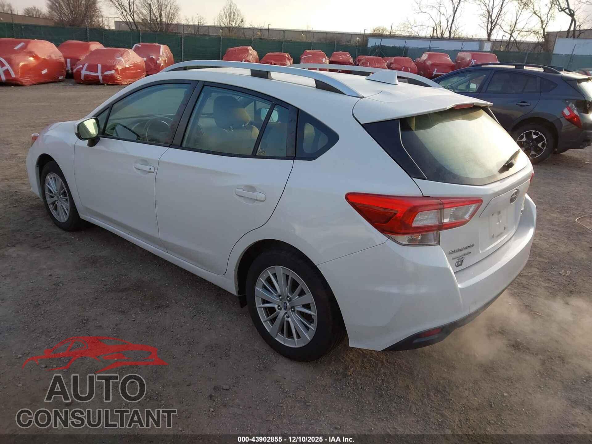 SUBARU IMPREZA 2017 - 4S3GTAB66H3730910