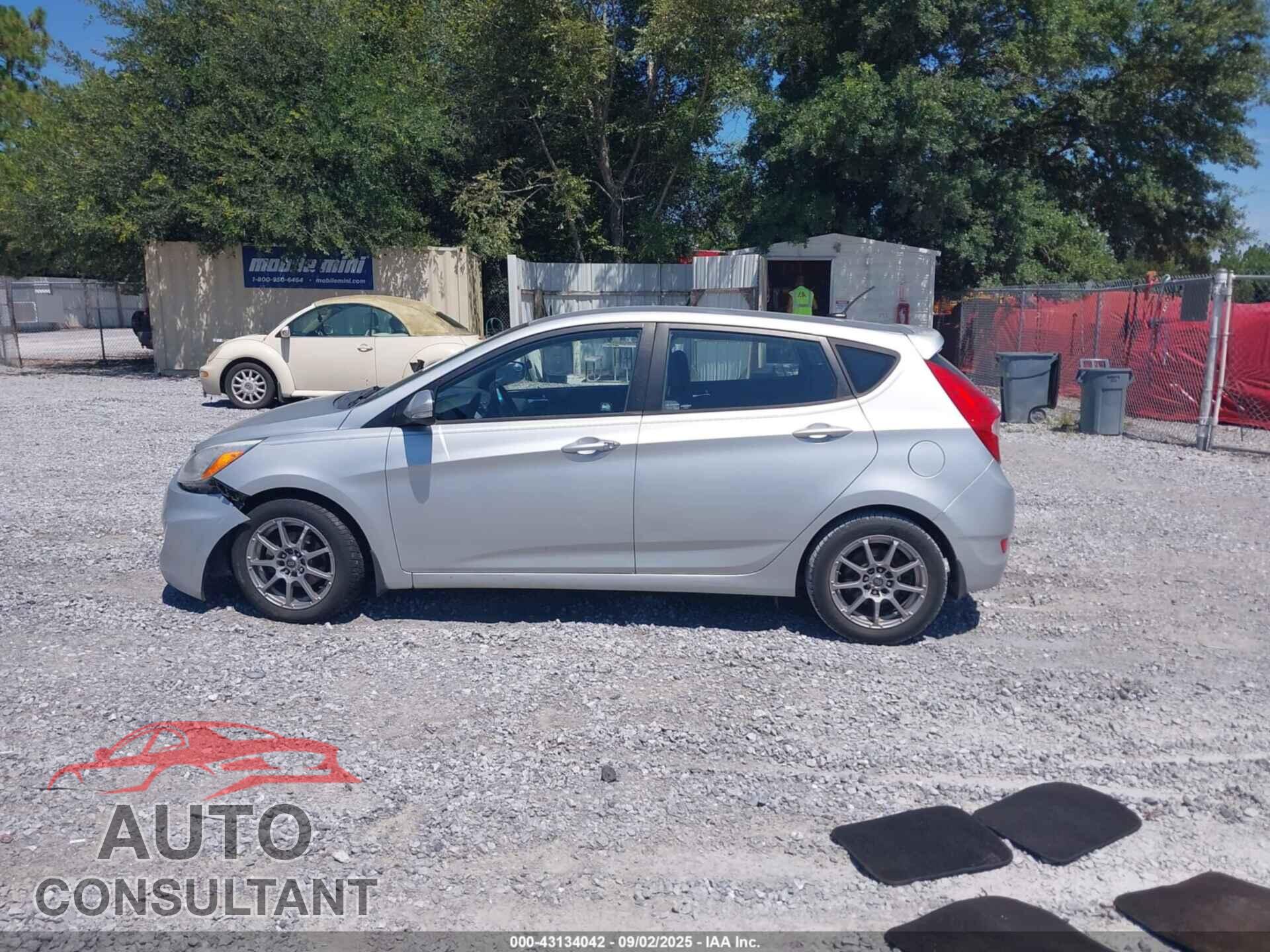 HYUNDAI ACCENT 2014 - KMHCU5AE7EU168075