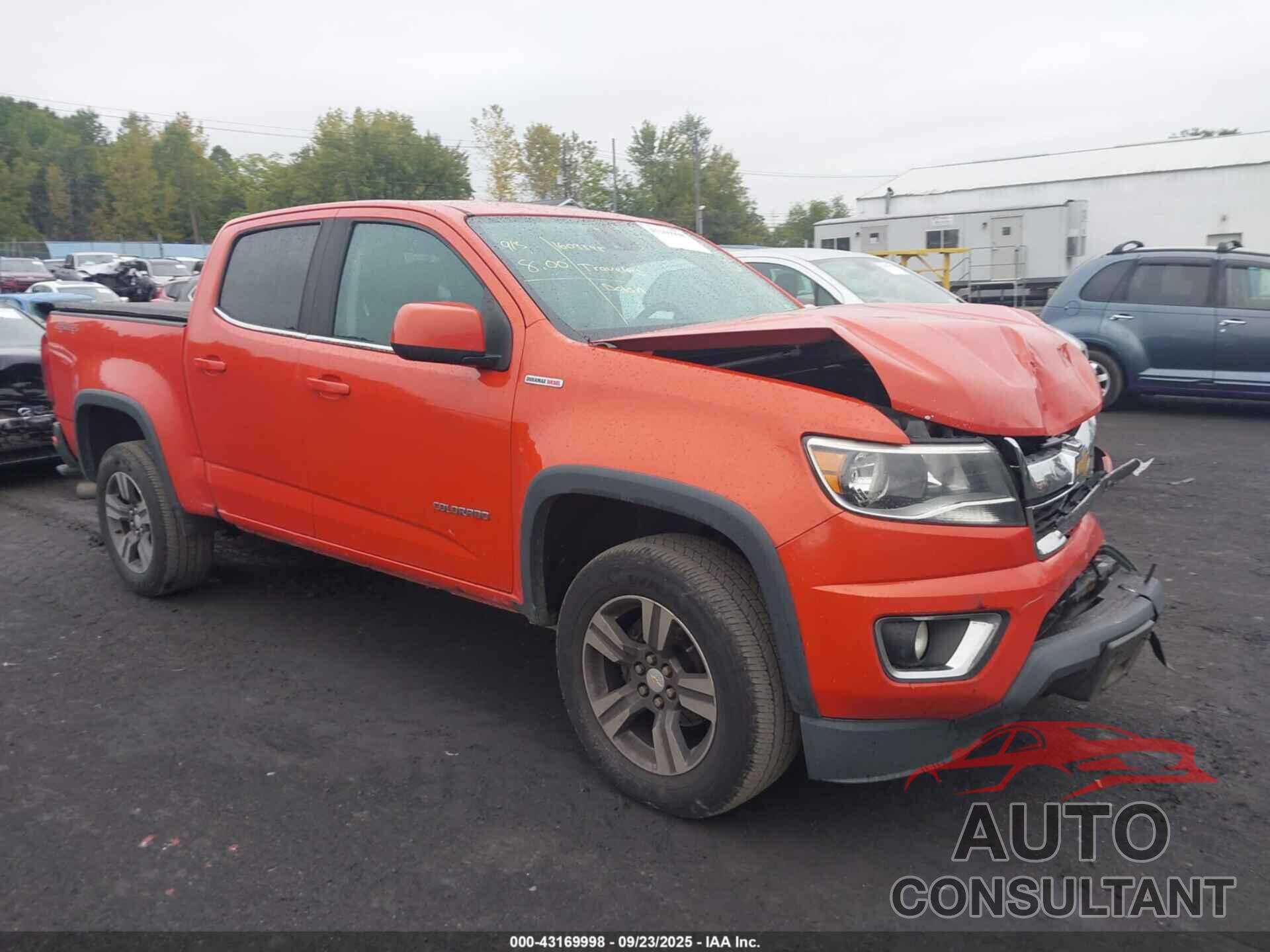 CHEVROLET COLORADO 2016 - 1GCPTCE15G1373256