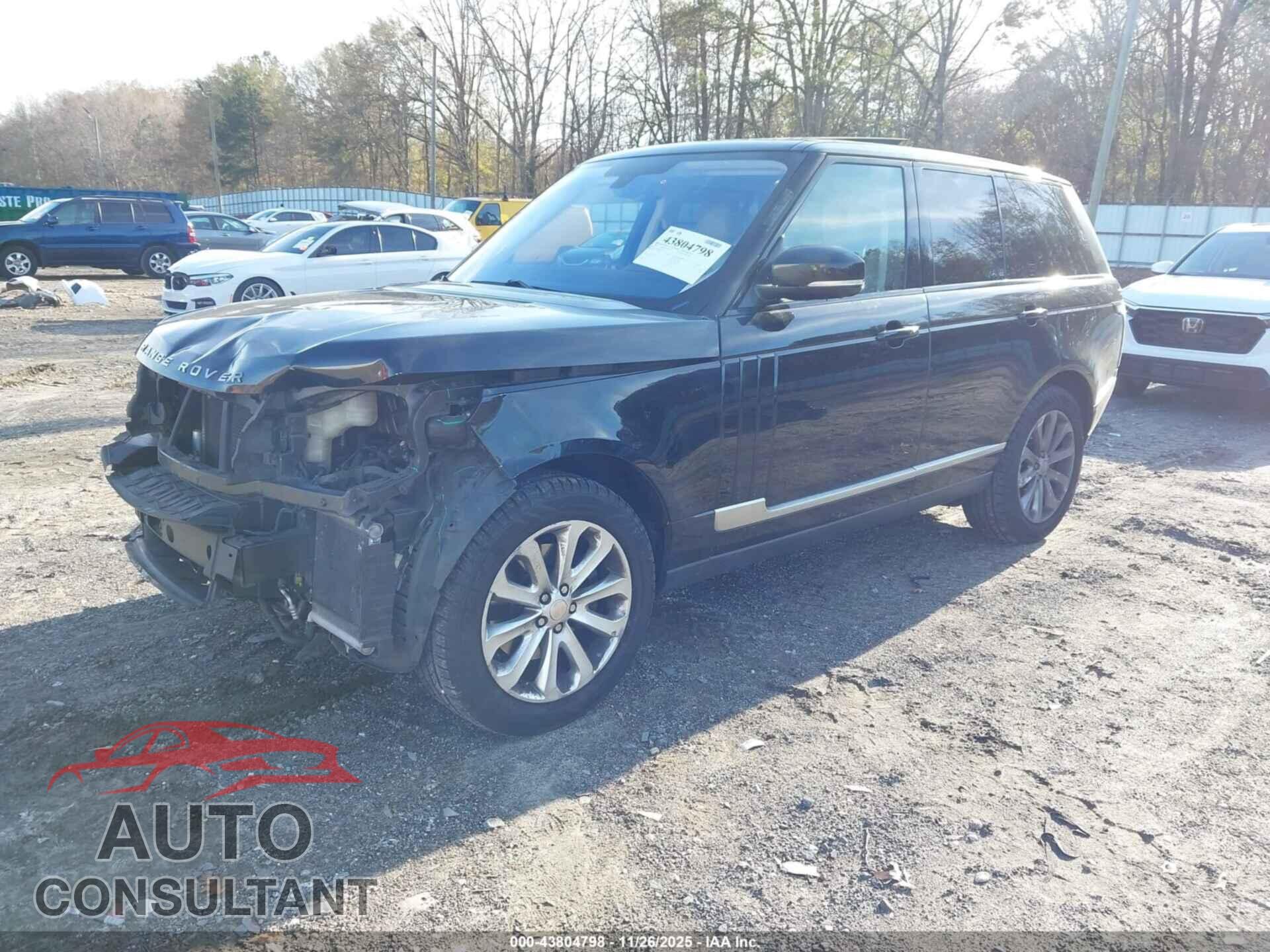 LAND ROVER RANGE ROVER 2015 - SALGS2VF7FA210415