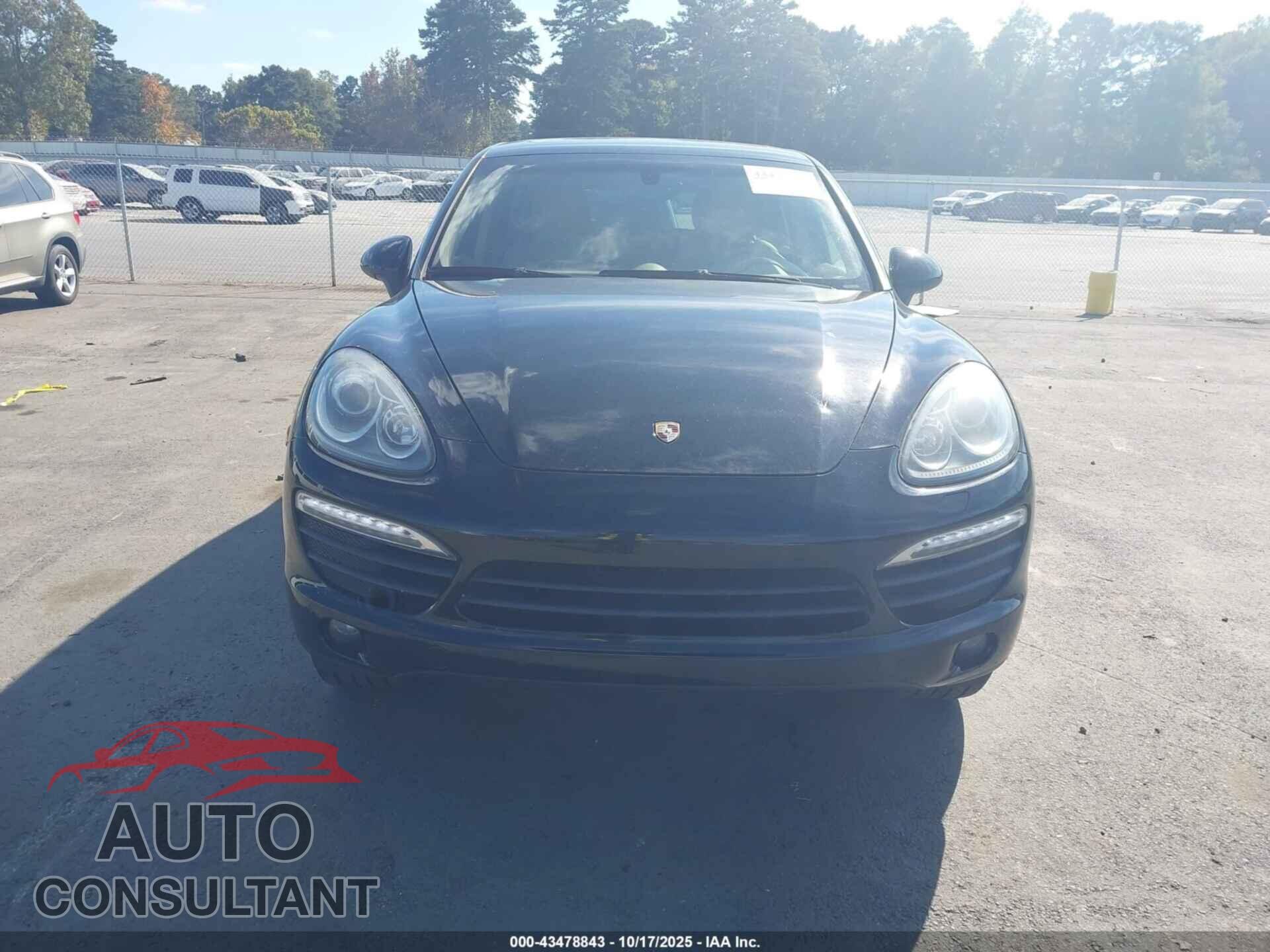 PORSCHE CAYENNE 2013 - WP1AB2A28DLA80757