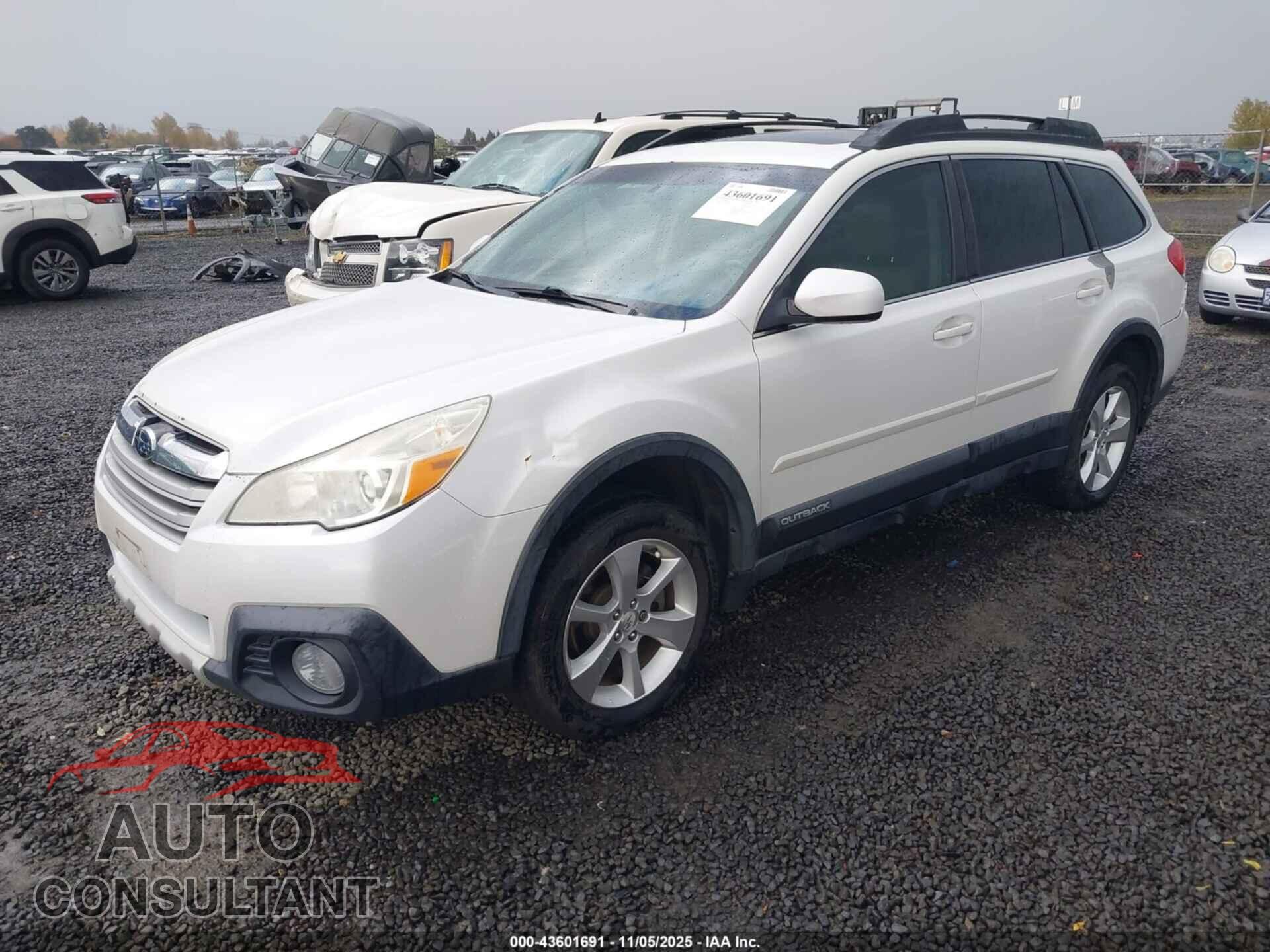 SUBARU OUTBACK 2014 - 4S4BRBLC8E3245601