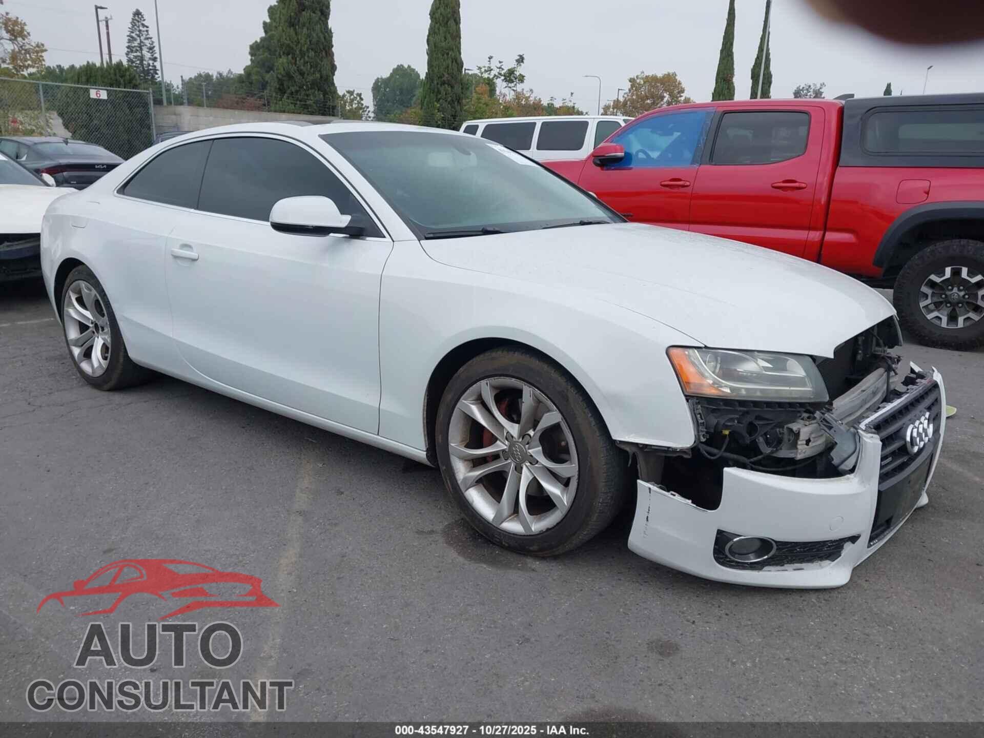 AUDI A5 2012 - WAULFAFR7CA005294
