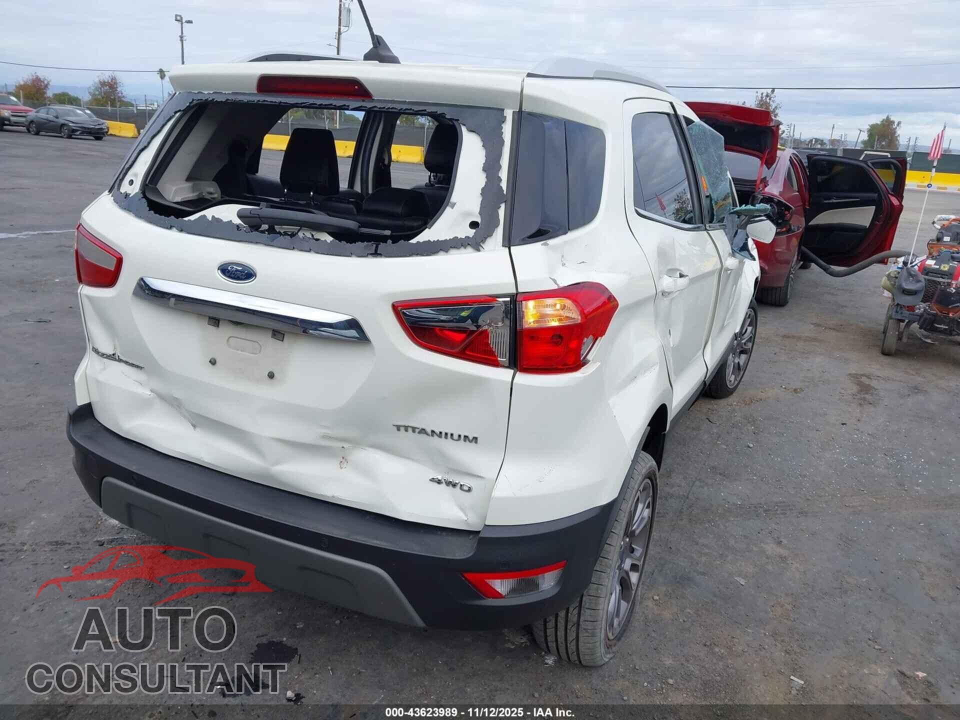 FORD ECOSPORT 2021 - MAJ6S3KL8MC402811