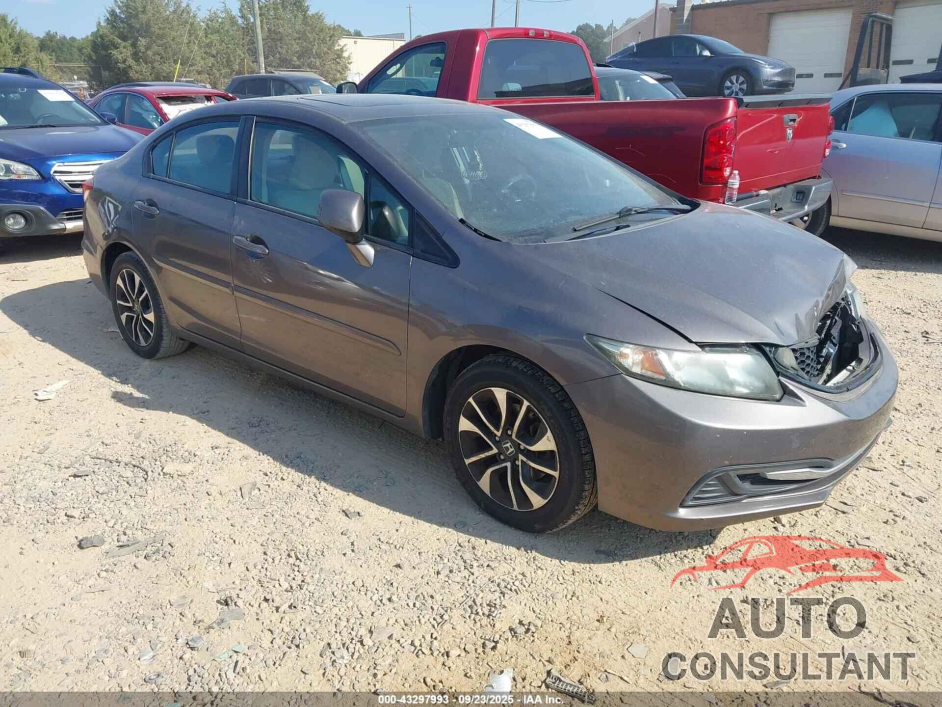 HONDA CIVIC 2013 - 19XFB2F8XDE225620