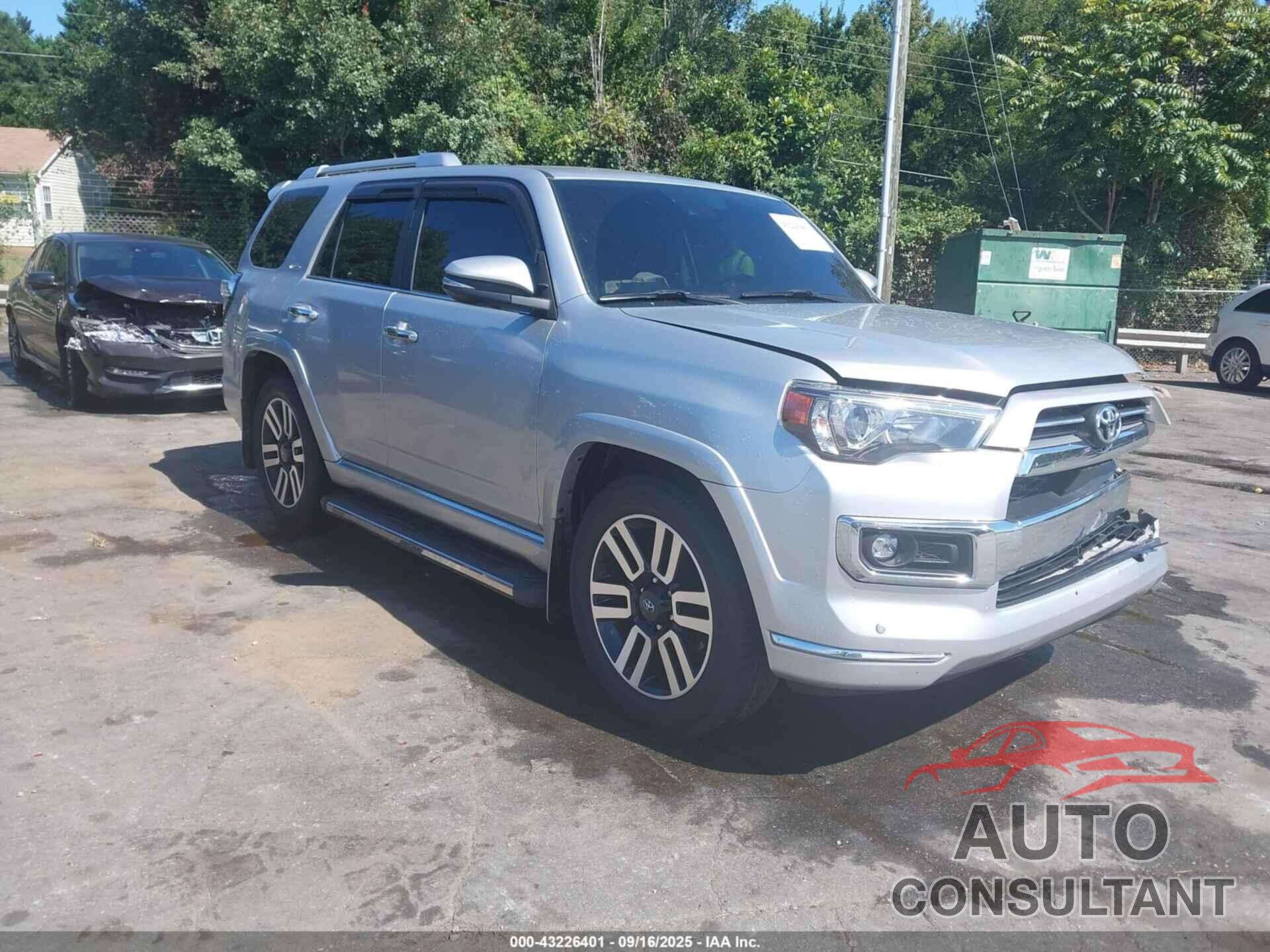 TOYOTA 4RUNNER 2022 - JTEDU5JR2N5276668
