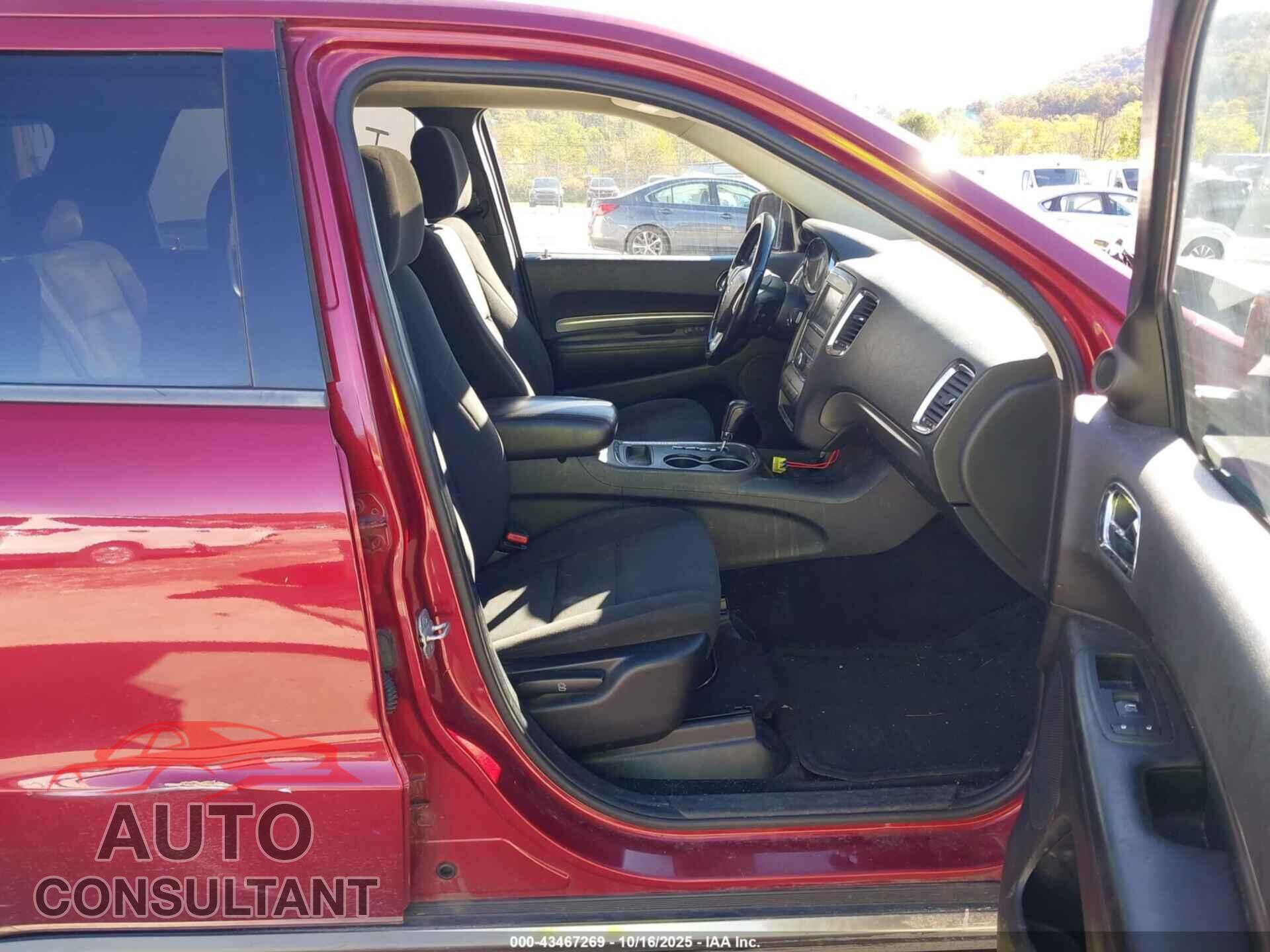 DODGE DURANGO 2013 - 1C4RDJAG4DC608637