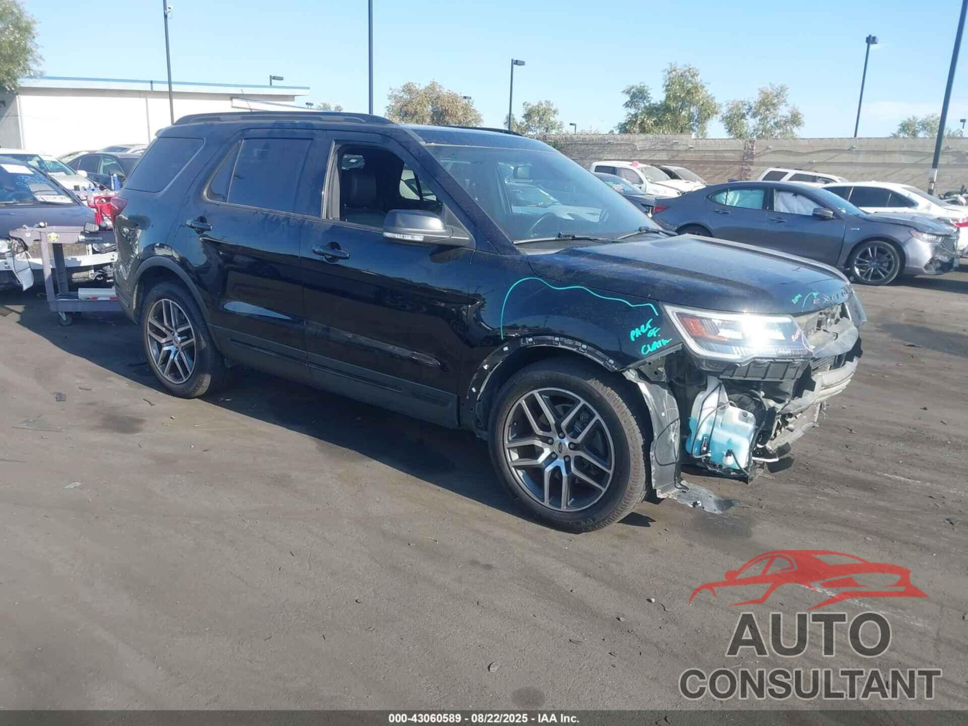 FORD EXPLORER 2018 - 1FM5K8GT4JGA56087