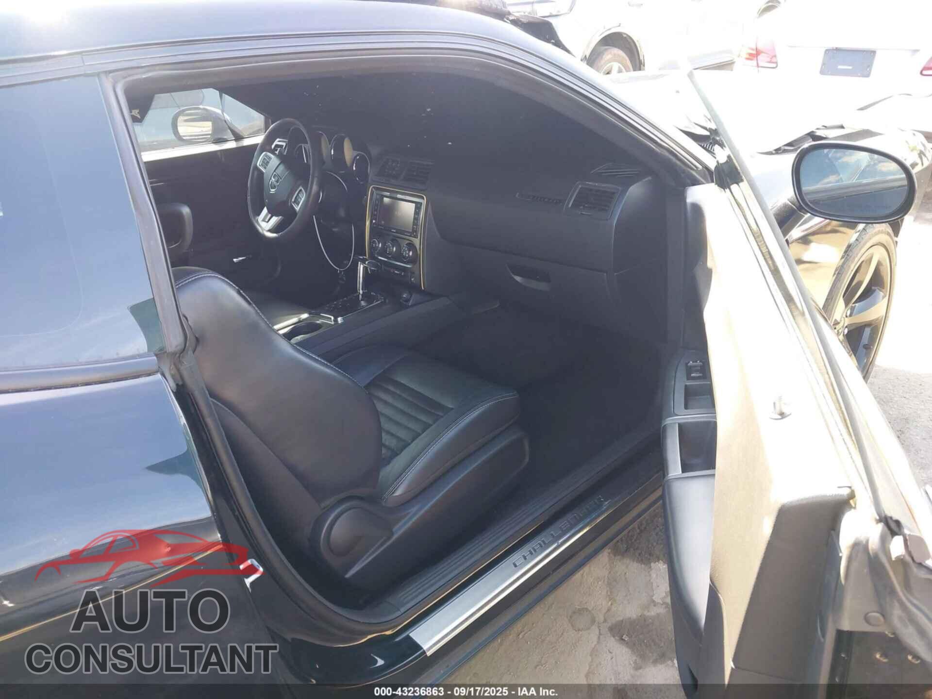 DODGE CHALLENGER 2014 - 2C3CDYAG7EH293883