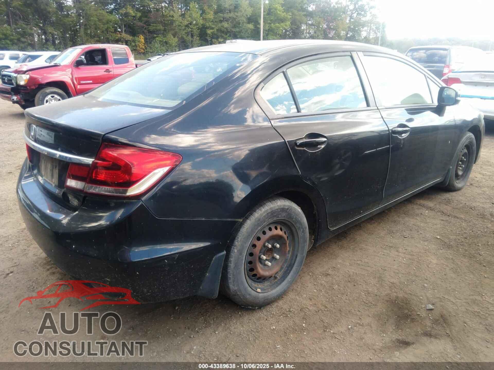 HONDA CIVIC 2013 - 19XFB2F53DE200225