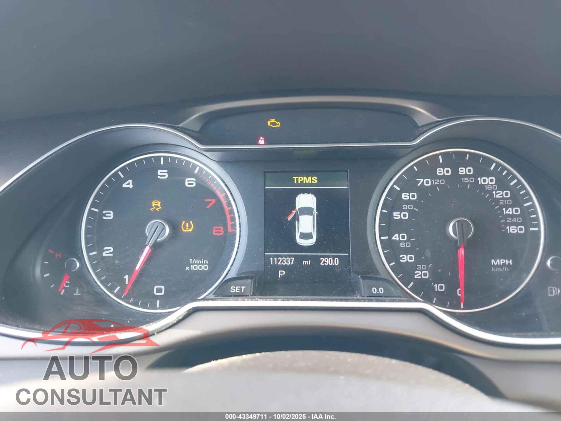 AUDI A4 2013 - WAUFFAFL2DN030669