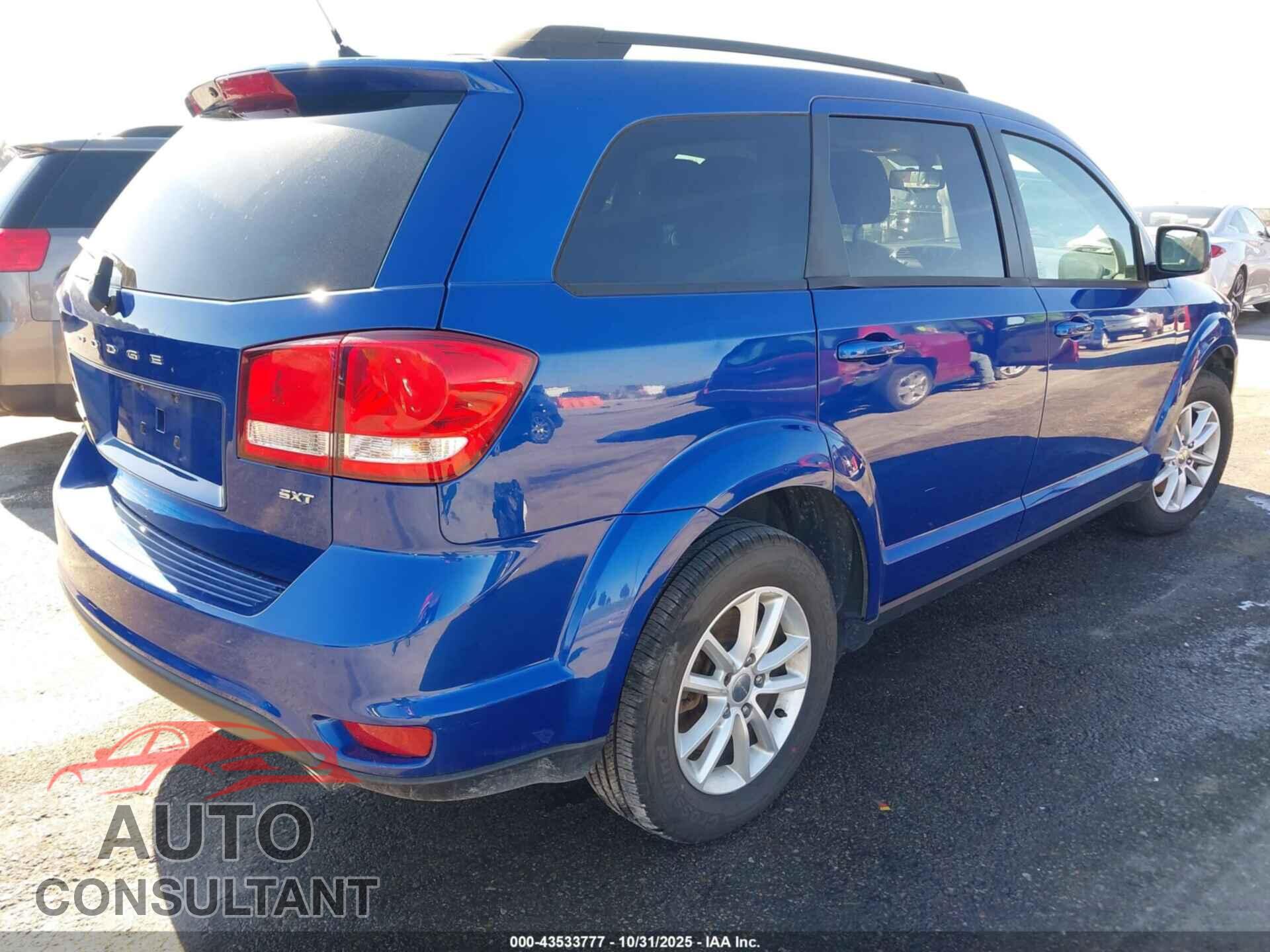 DODGE JOURNEY 2015 - 3C4PDCBG5FT511651