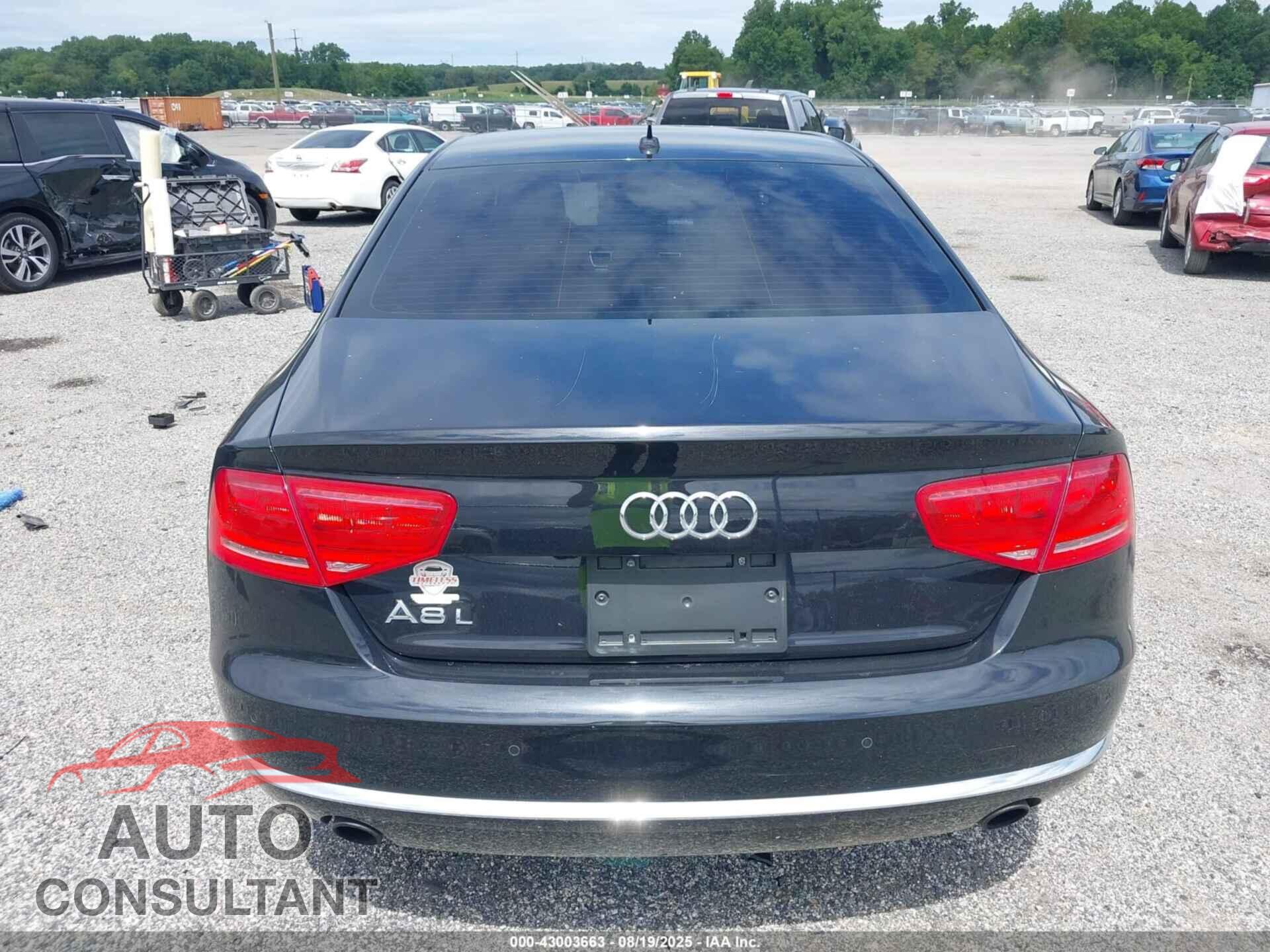 AUDI A8 L 2013 - WAURGAFD8DN028024