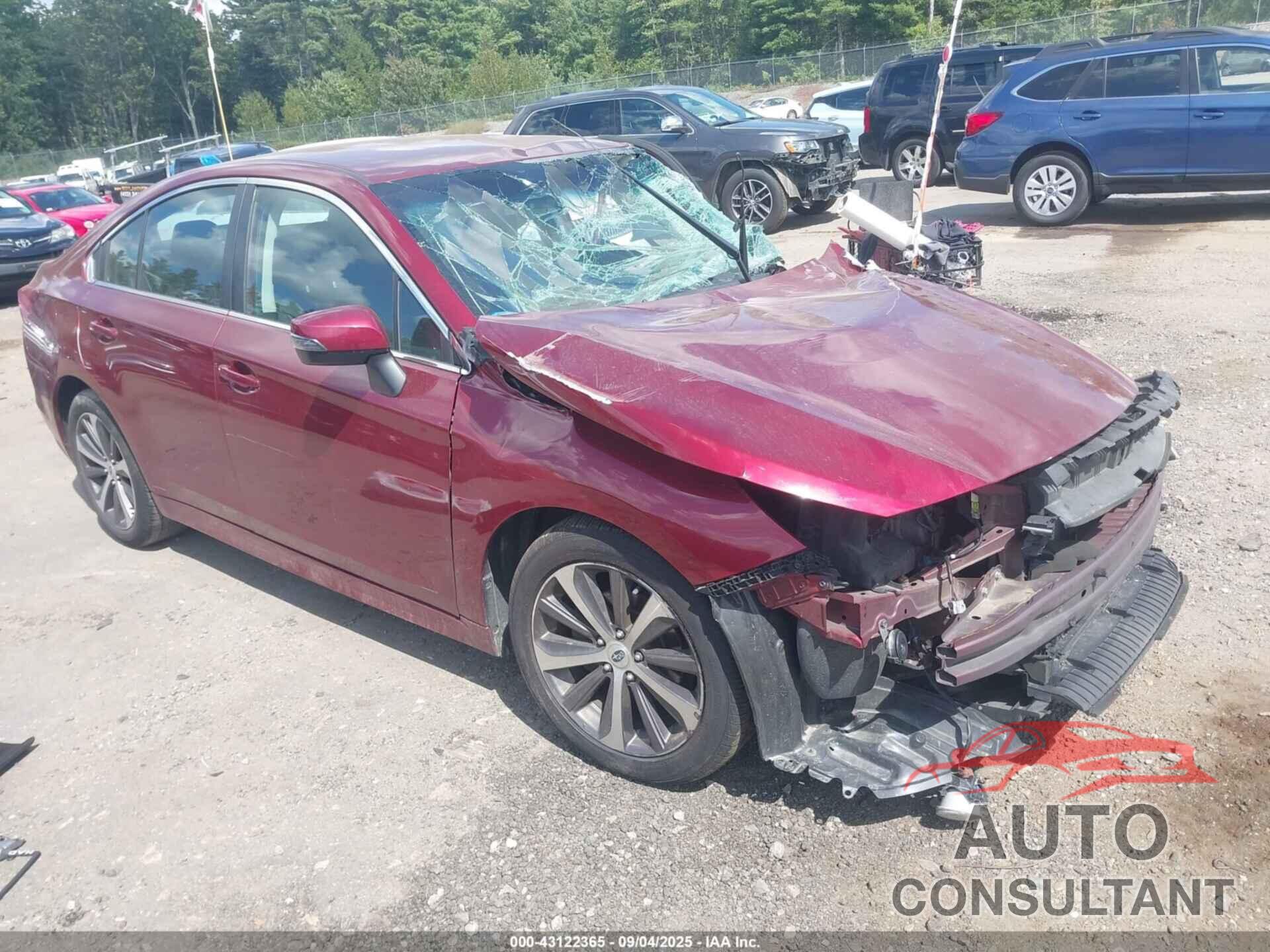 SUBARU LEGACY 2015 - 4S3BNAJ61F3016802