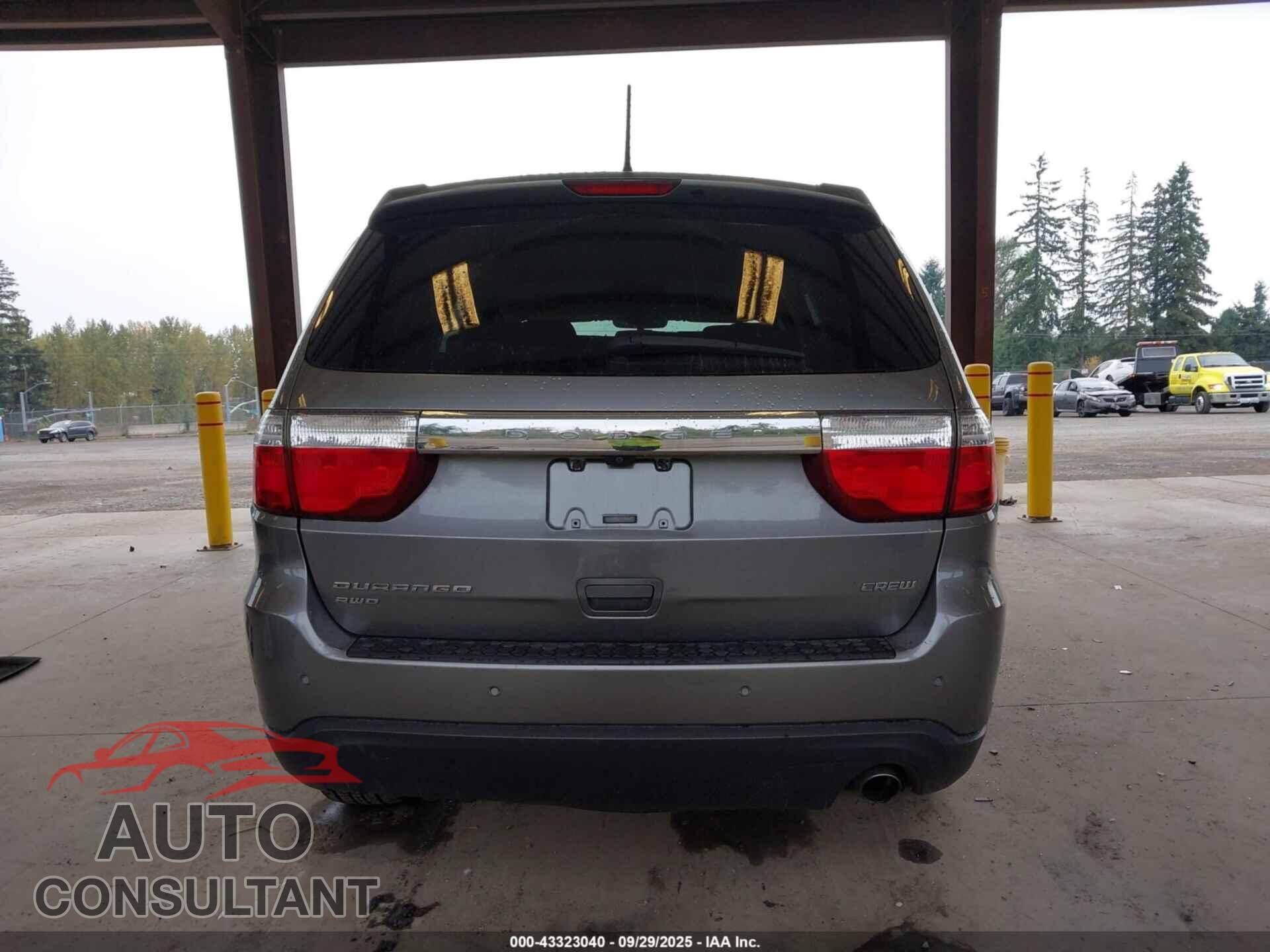 DODGE DURANGO 2012 - 1C4RDJDG5CC308860