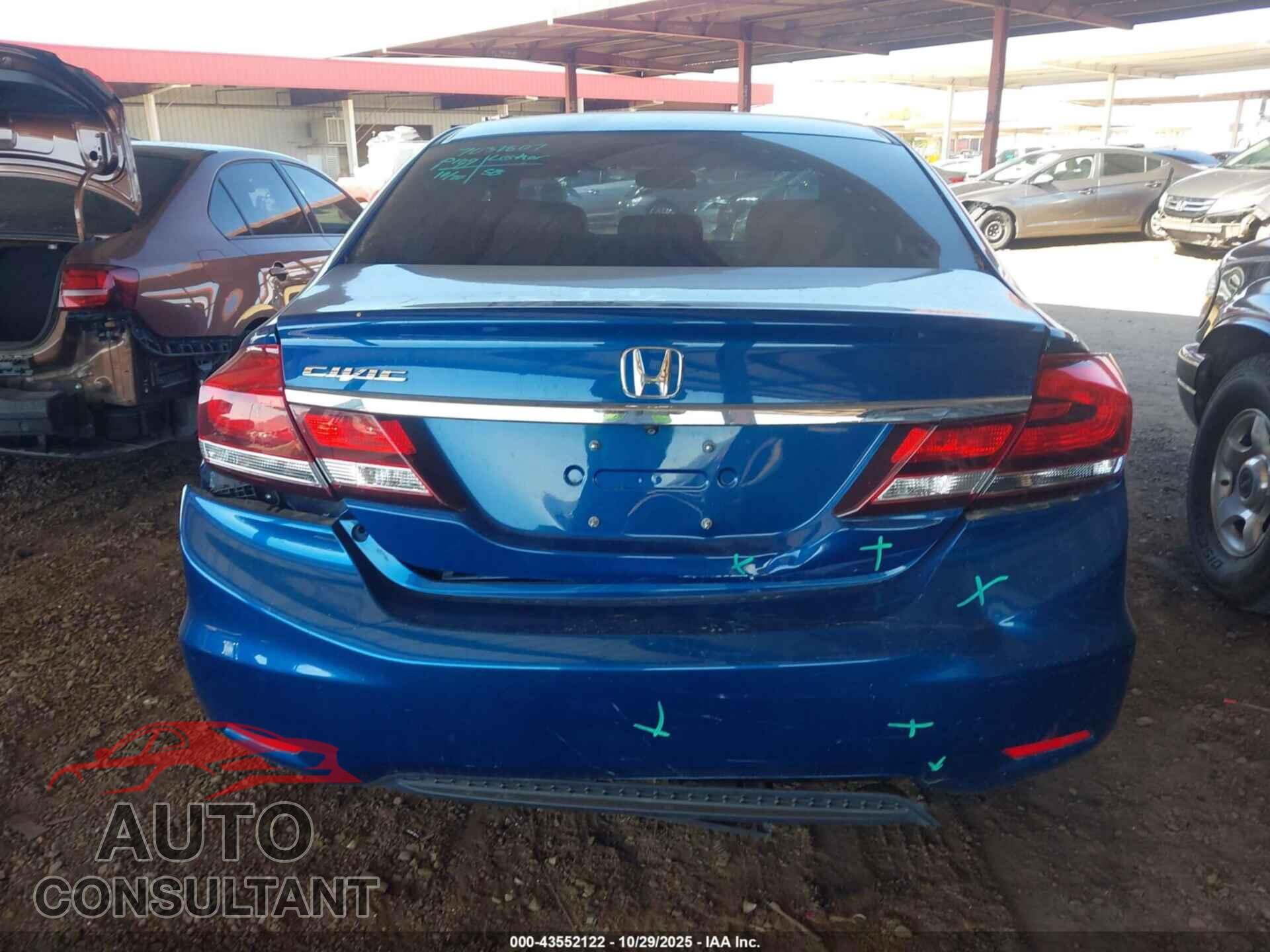 HONDA CIVIC 2014 - 19XFB2F55EE033447