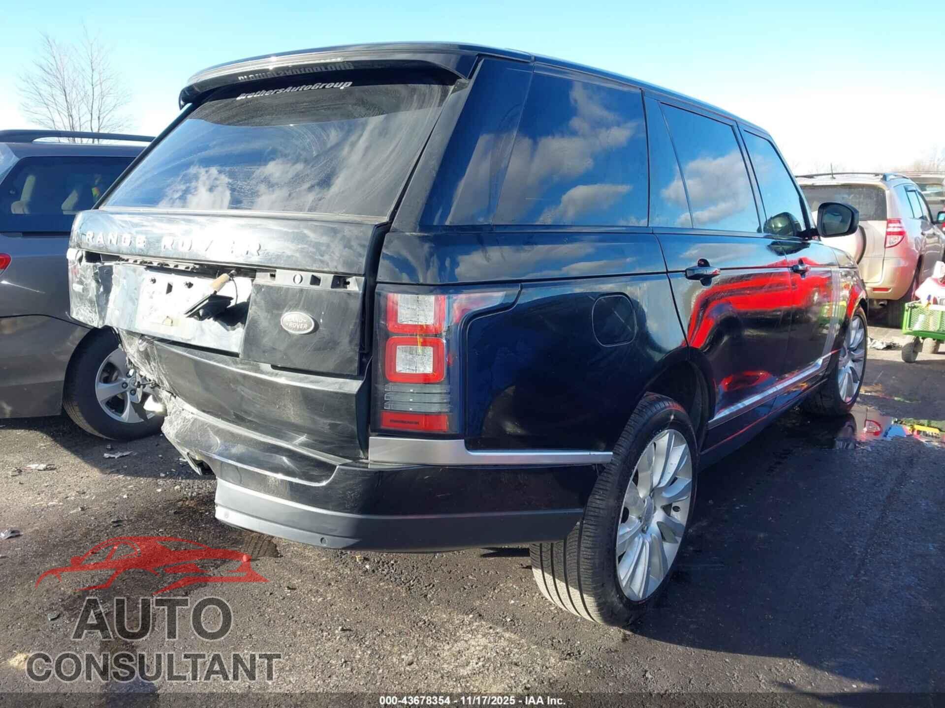 LAND ROVER RANGE ROVER 2017 - SALGS5FE1HA351703