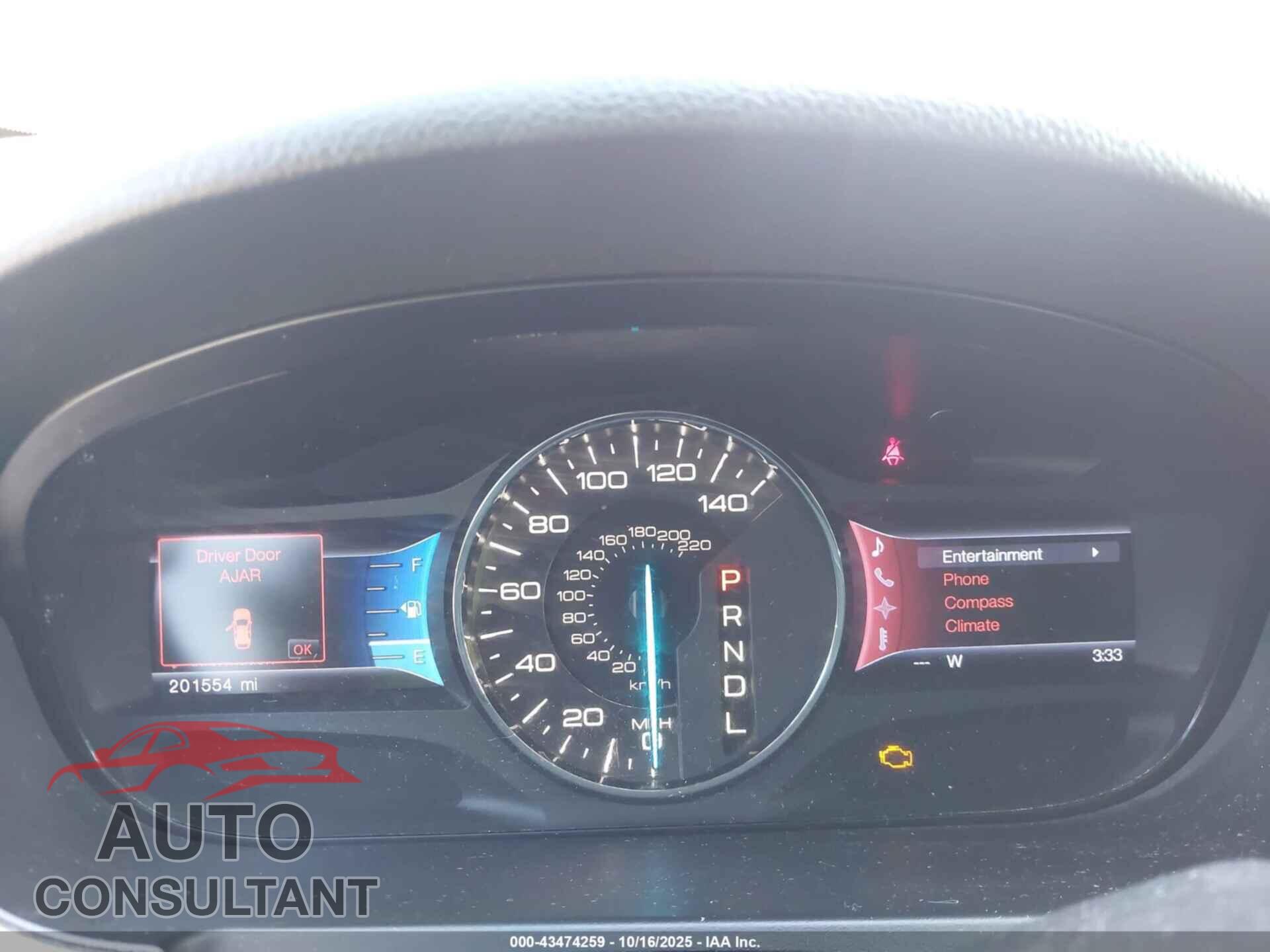 FORD EDGE 2013 - 2FMDK3J90DBB24912