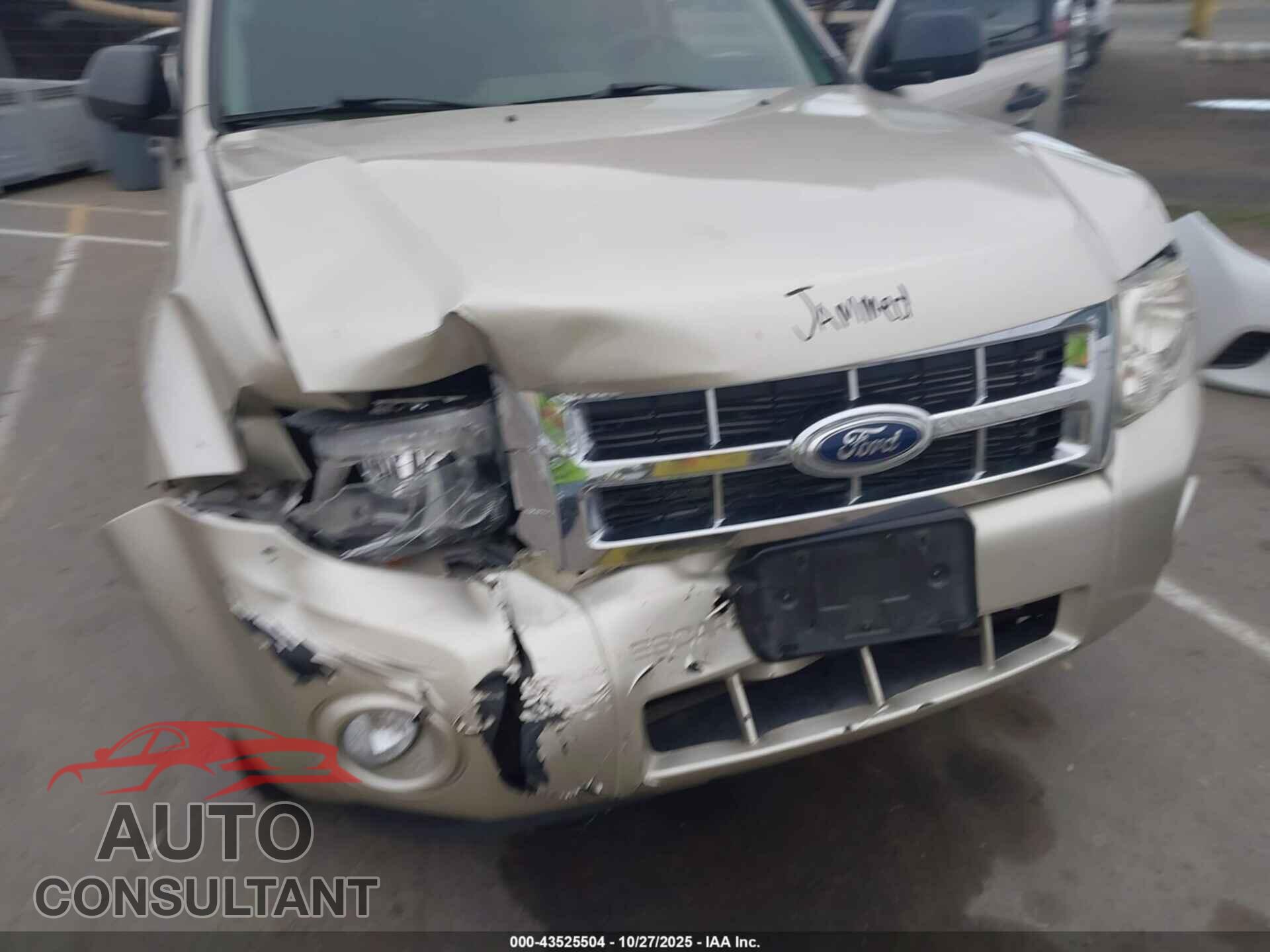 FORD ESCAPE 2011 - 1FMCU0D73BKA33666