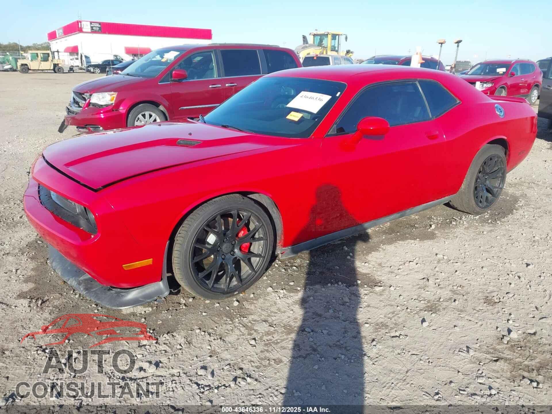 DODGE CHALLENGER 2012 - 2C3CDYCJ3CH137524