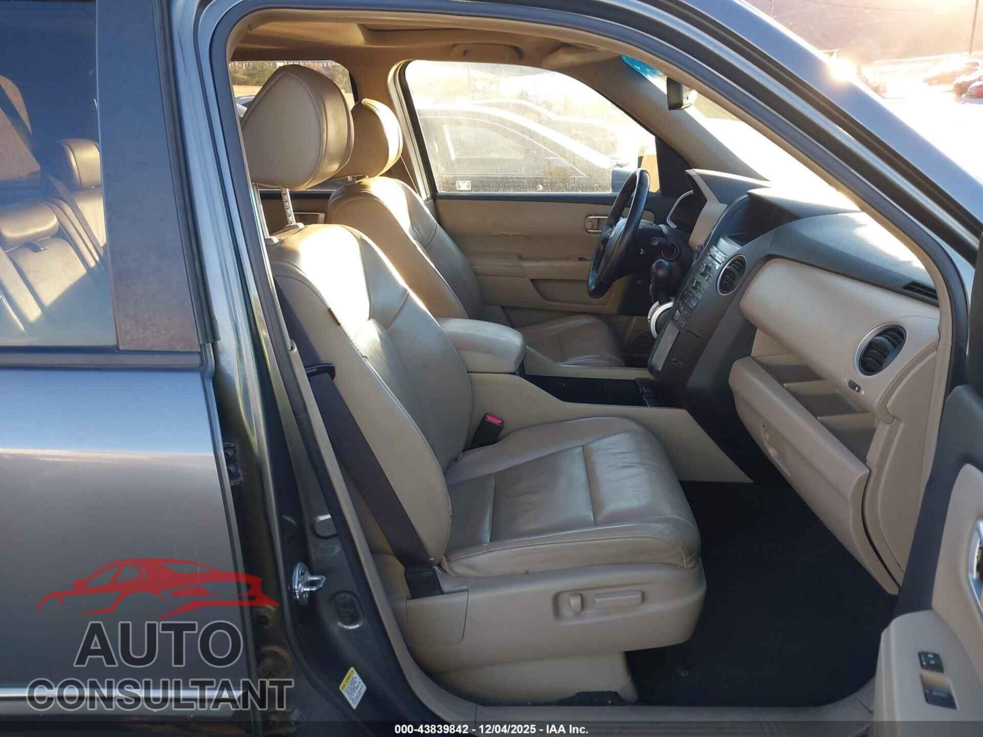 HONDA PILOT 2009 - 5FNYF48509B003309