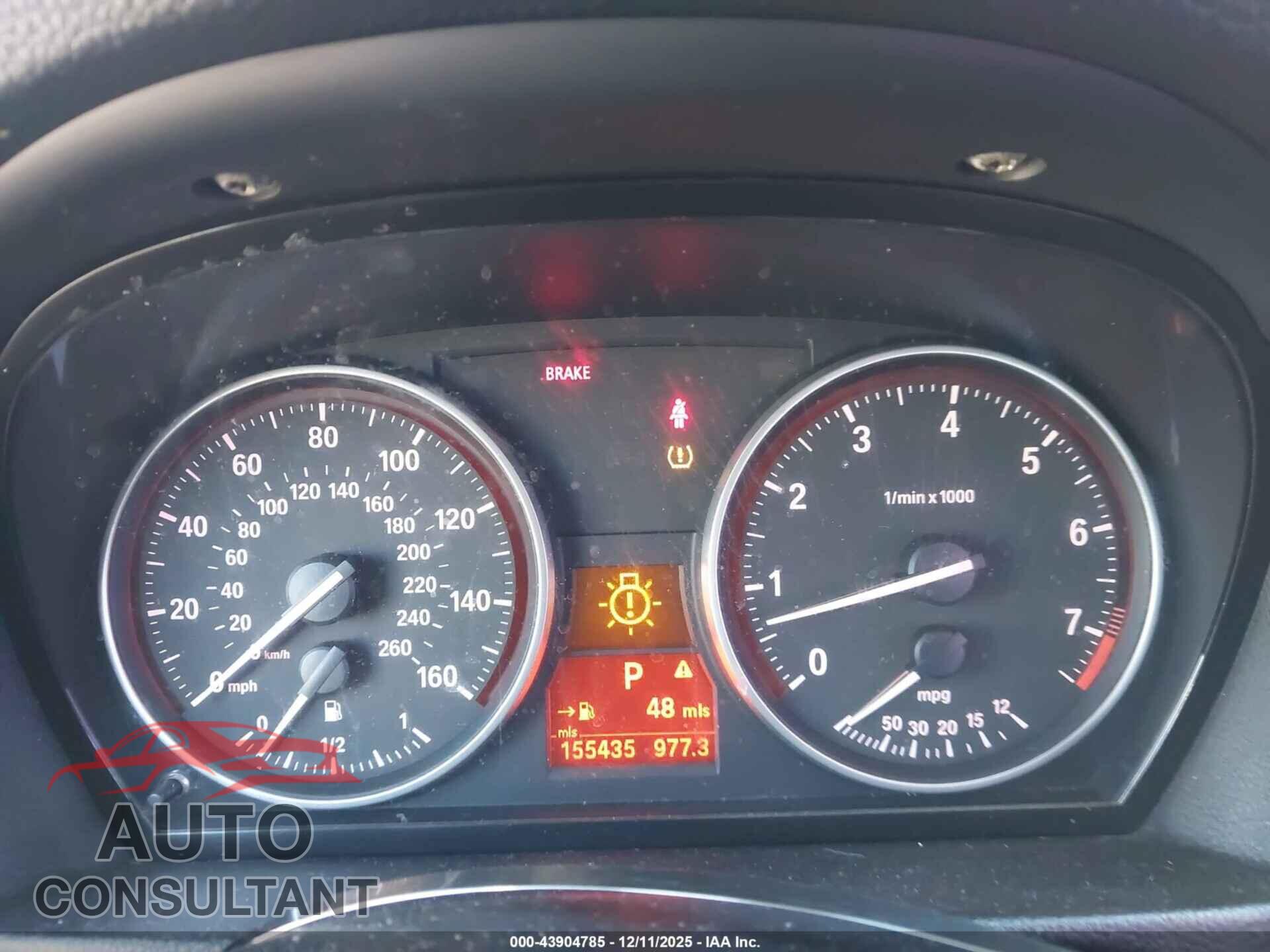 BMW 328I 2011 - WBAPH7C52BA802468