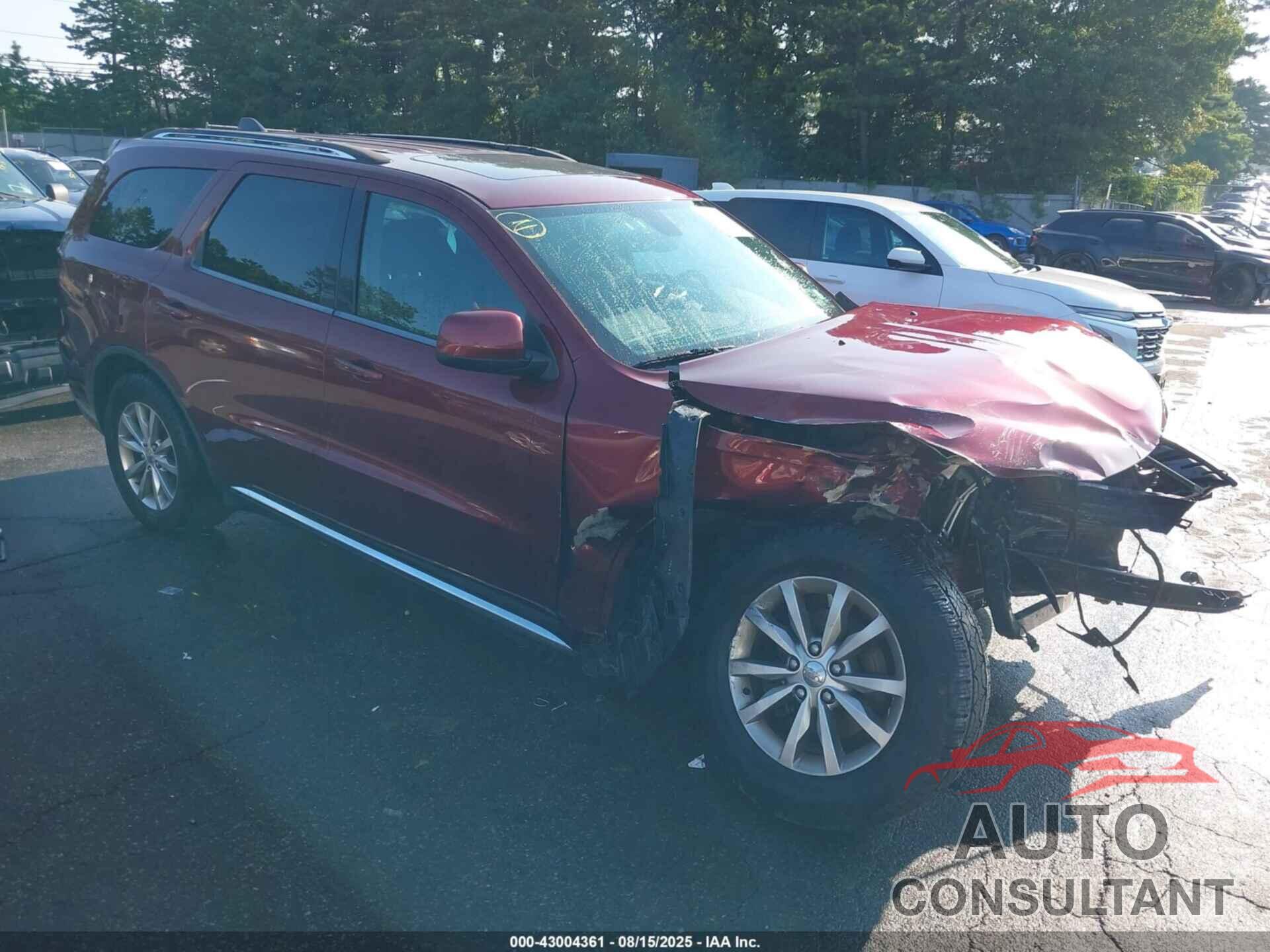 DODGE DURANGO 2017 - 1C4RDJAG9HC629859
