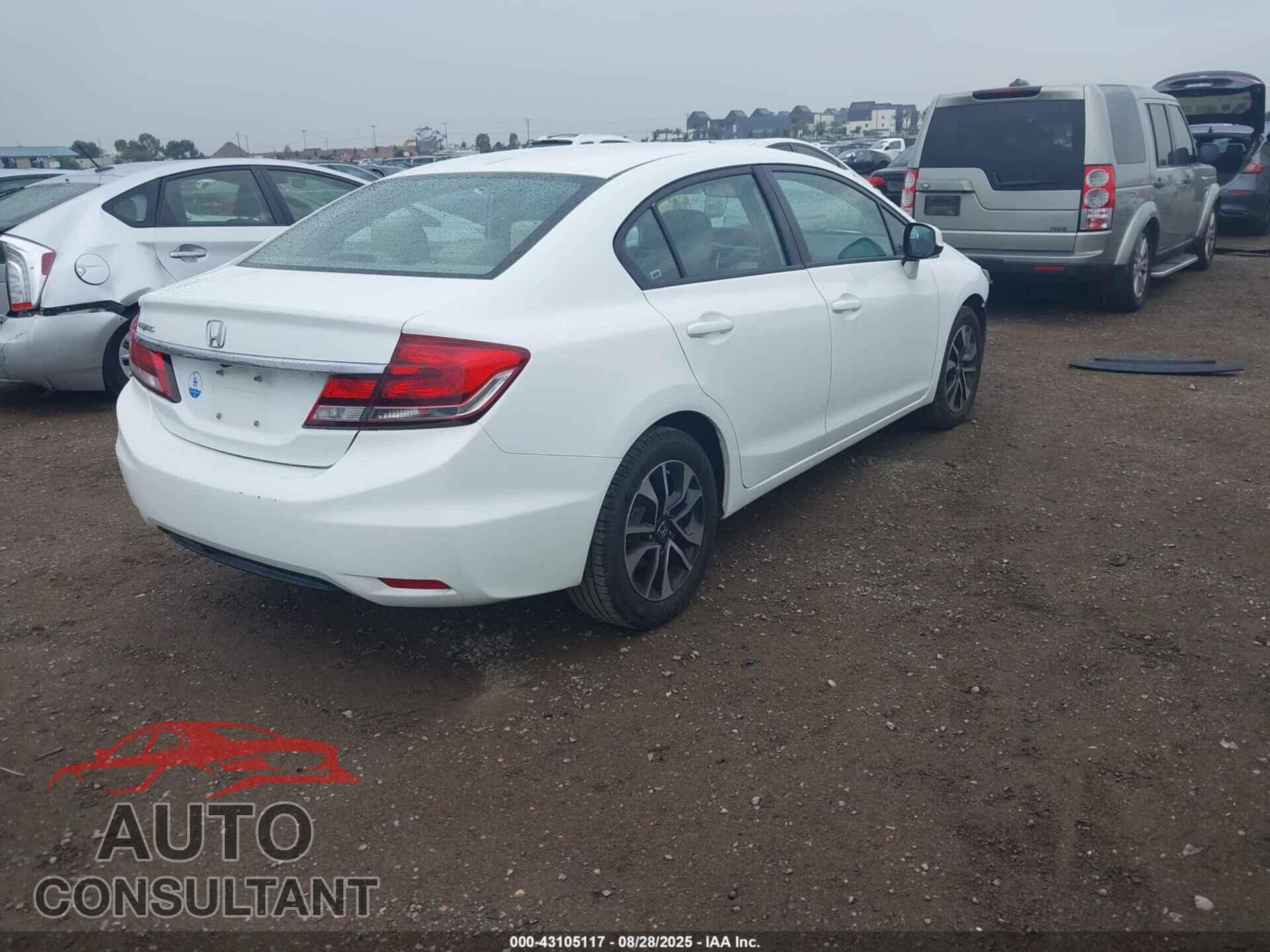 HONDA CIVIC 2013 - 19XFB2F82DE233064