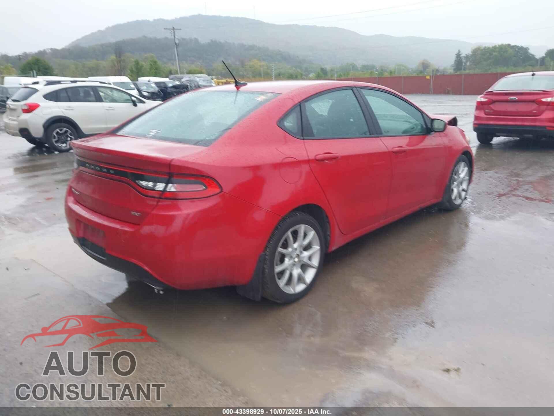 DODGE DART 2013 - 1C3CDFBAXDD287912