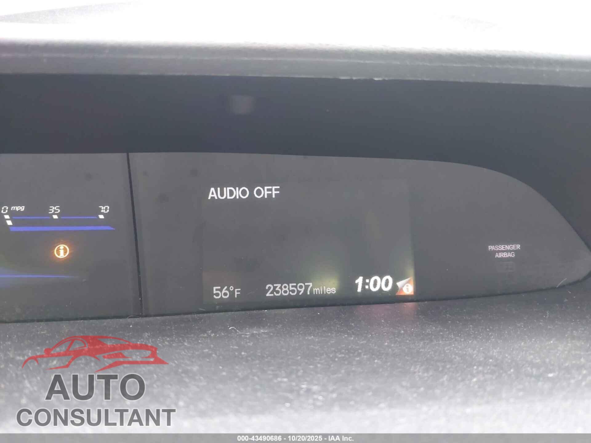 HONDA CIVIC 2013 - 19XFB2F94DE250764