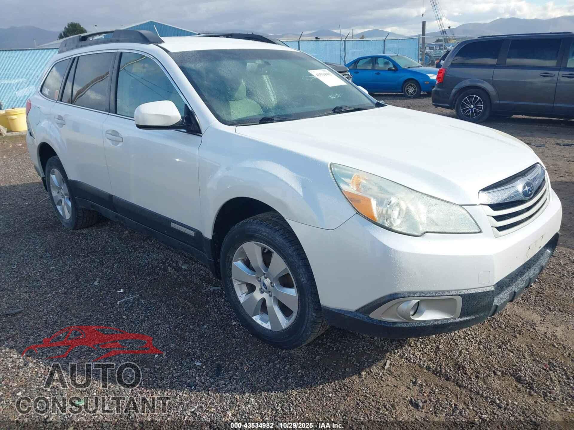SUBARU OUTBACK 2011 - 4S4BRBCC8B3340543
