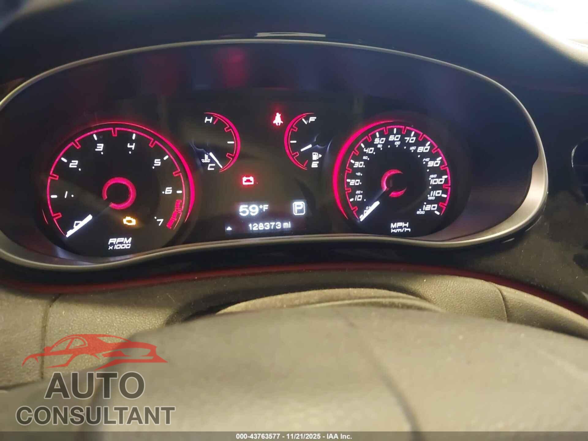 DODGE DART 2015 - 1C3CDFBB7FD111833