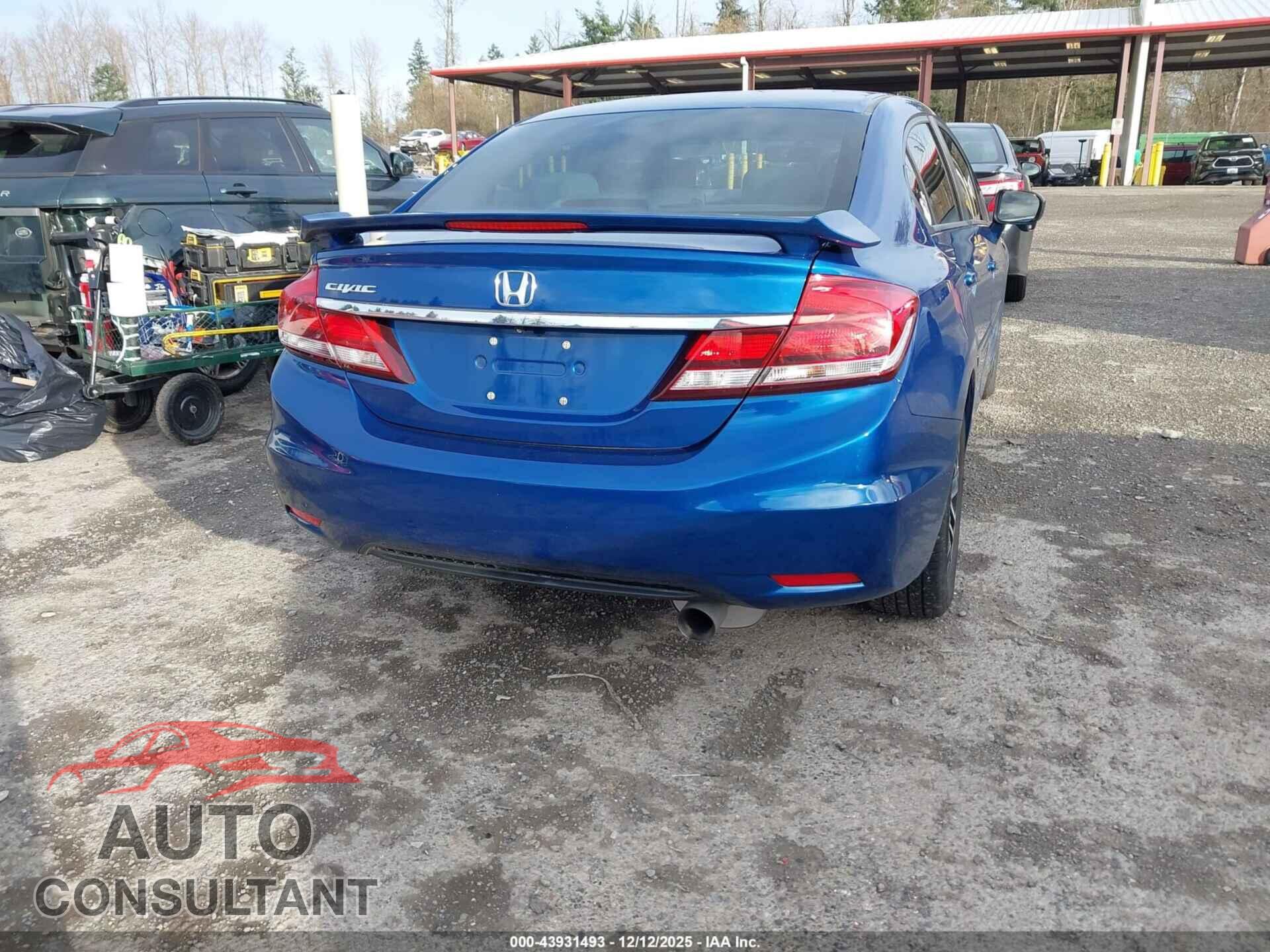 HONDA CIVIC 2014 - 19XFB2F86EE217788