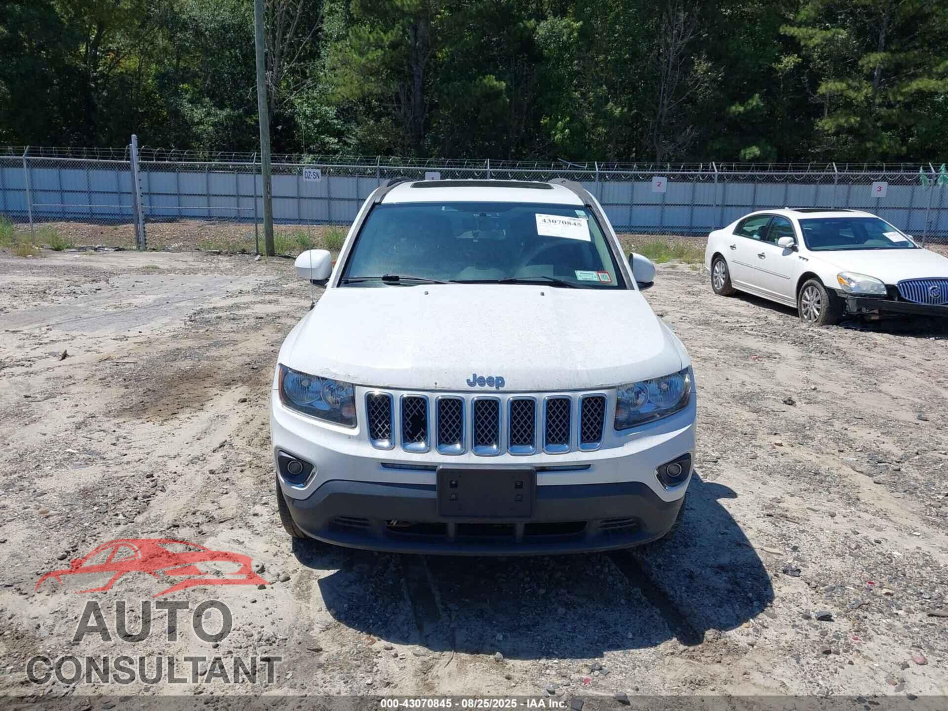 JEEP COMPASS 2017 - 1C4NJDEB5HD113418