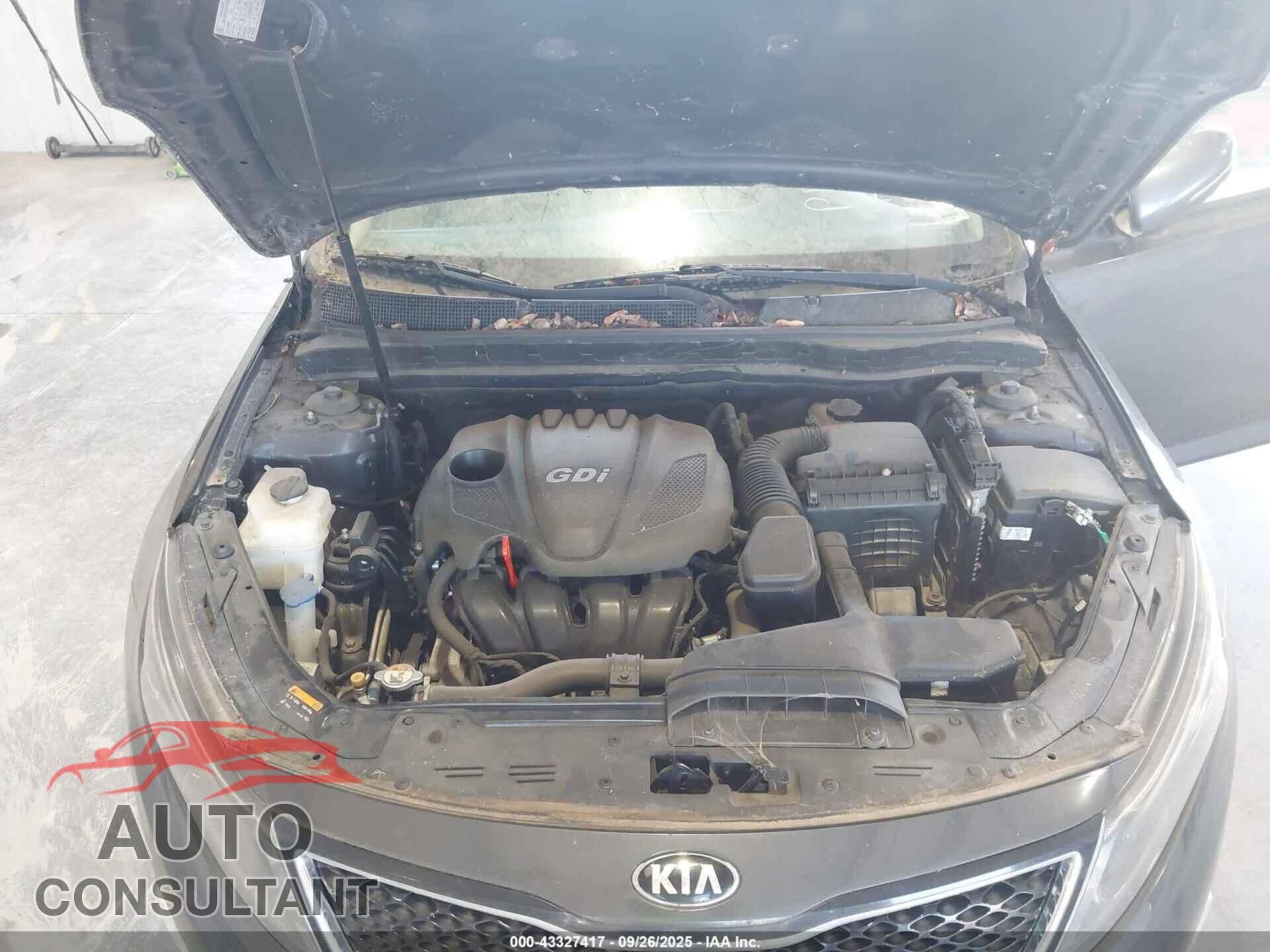 KIA OPTIMA 2015 - KNAGM4A70F5621592