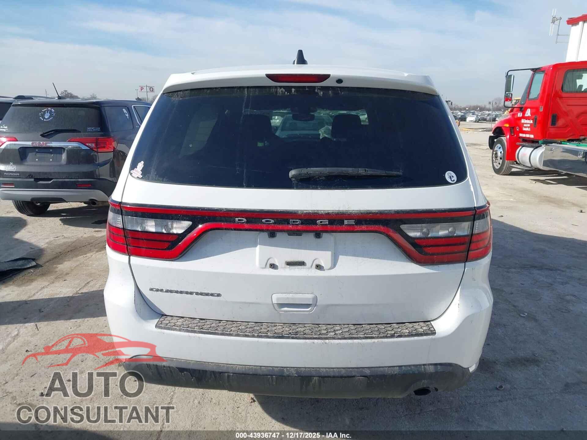 DODGE DURANGO 2019 - 1C4RDHAG8KC691091