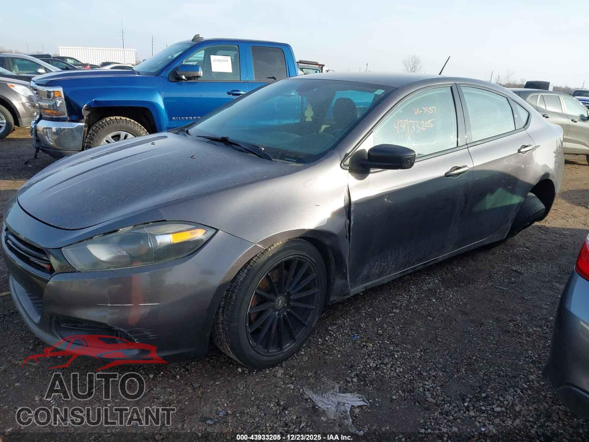 DODGE DART 2015 - 1C3CDFBB9FD437357
