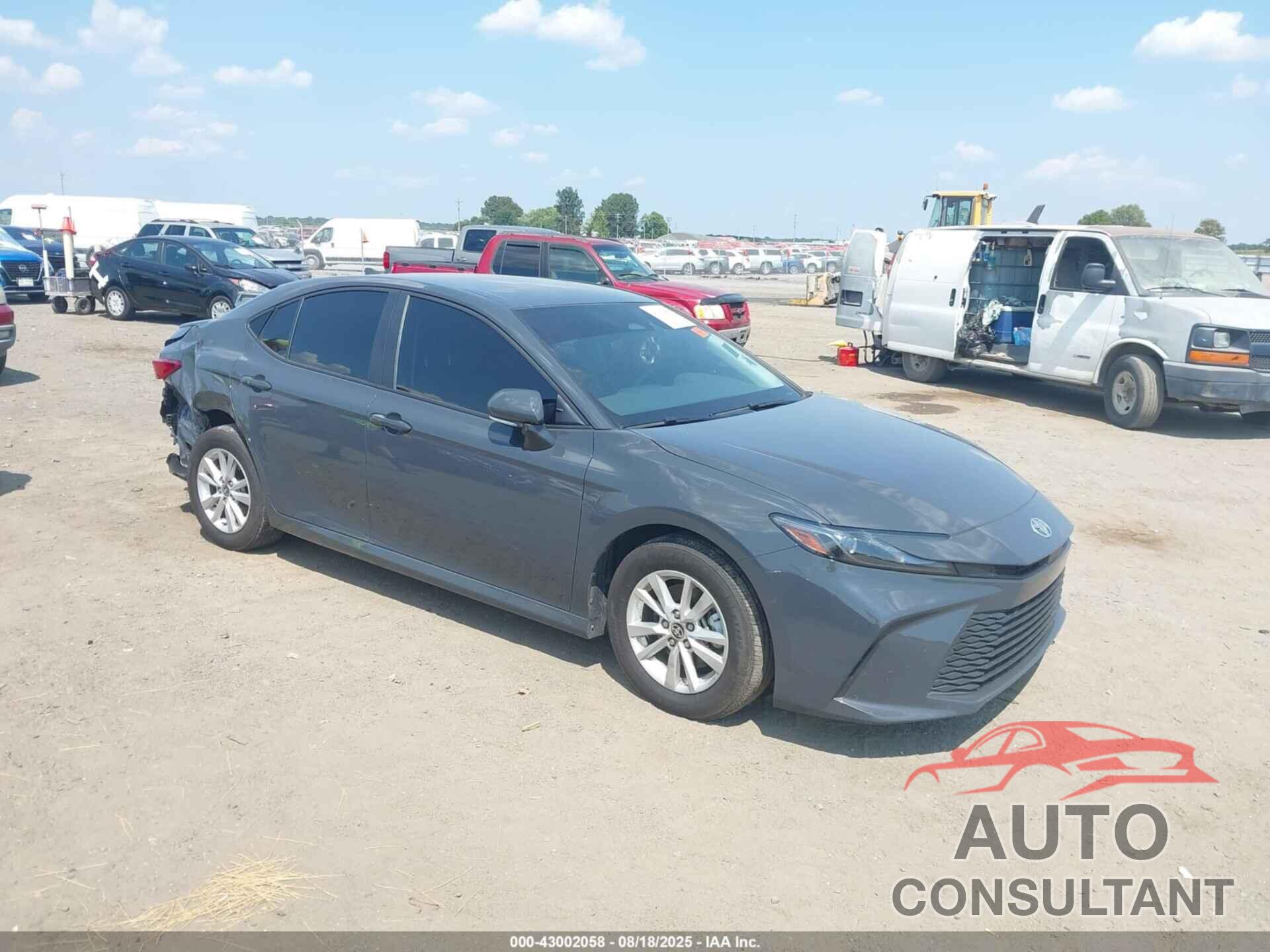 TOYOTA CAMRY 2025 - 4T1DAACK2SU525425