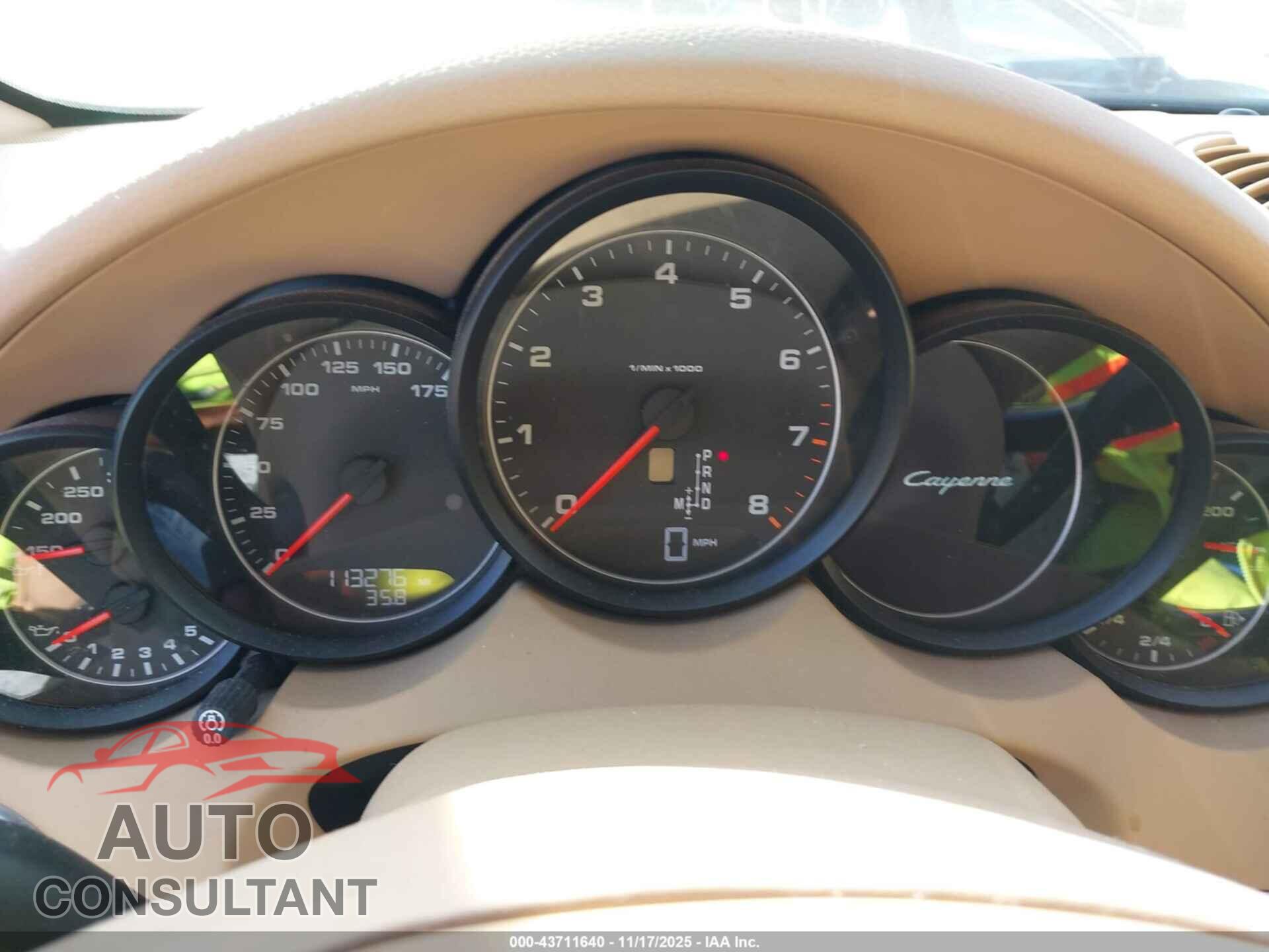 PORSCHE CAYENNE 2012 - WP1AA2A25CLA05080