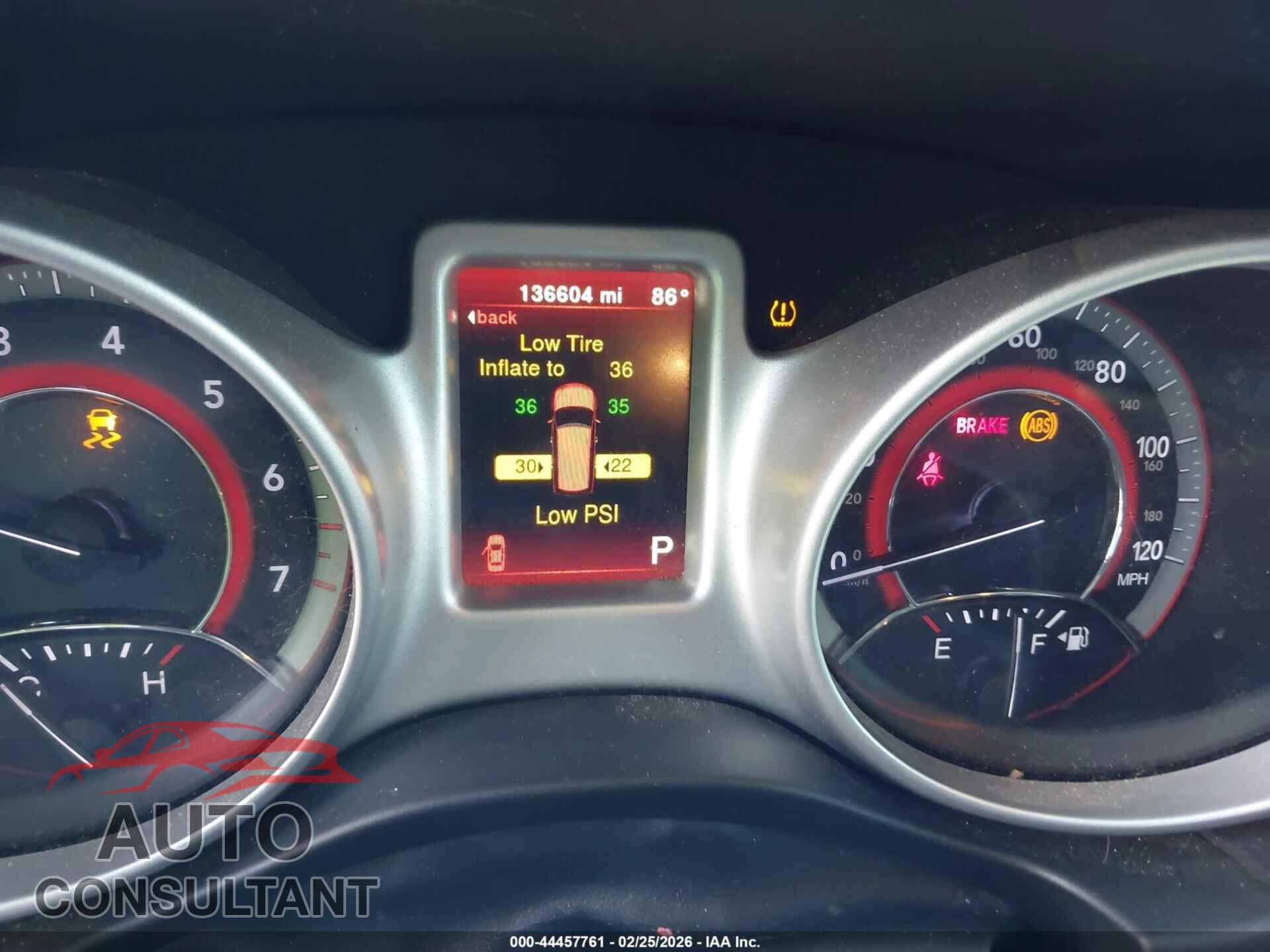 DODGE JOURNEY 2017 - 3C4PDDBG9HT575376