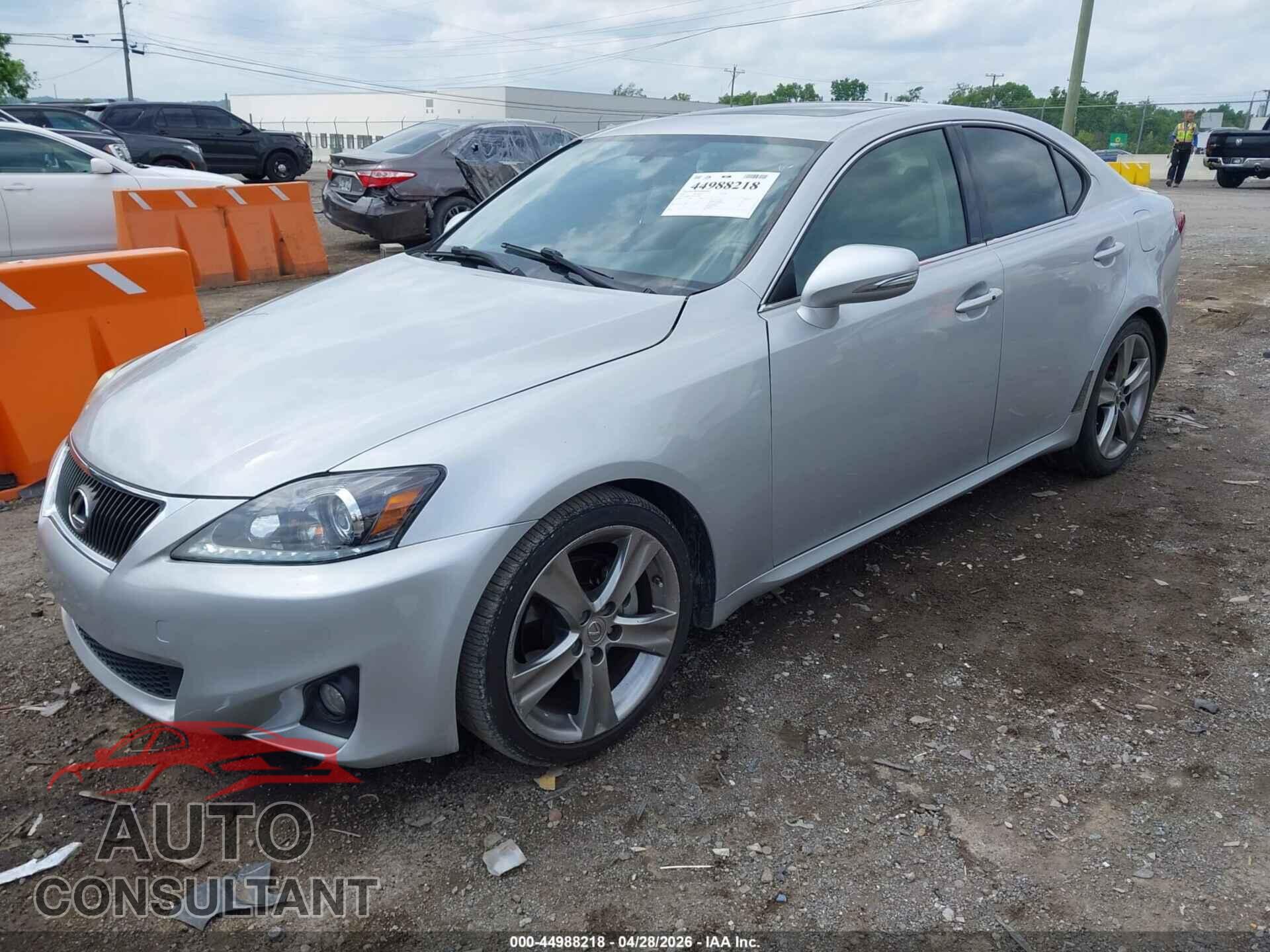 LEXUS IS 250 2012 - JTHBF5C28C5163261