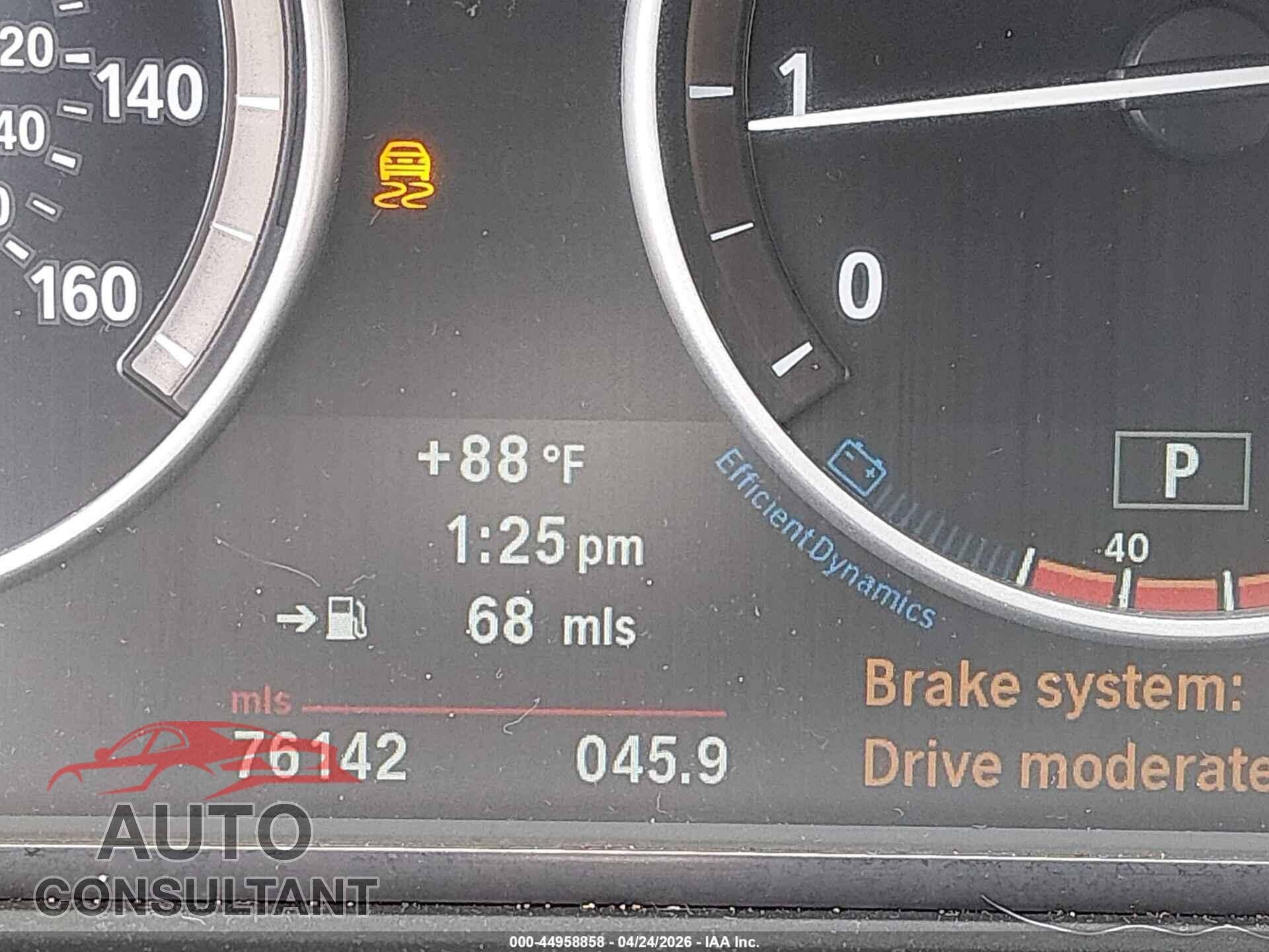 BMW 528I 2013 - WBAXG5C51DDY34594