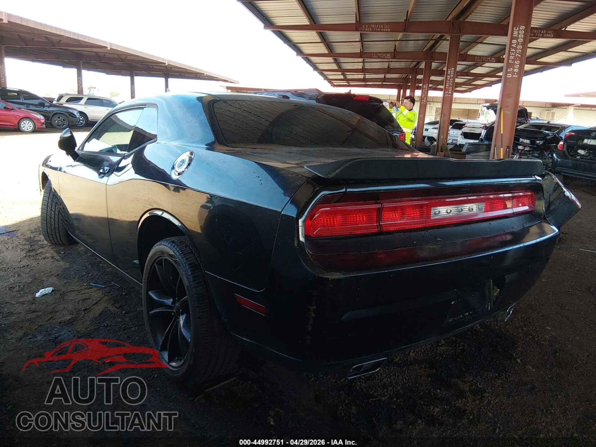 DODGE CHALLENGER 2012 - 2C3CDYAG1CH121068