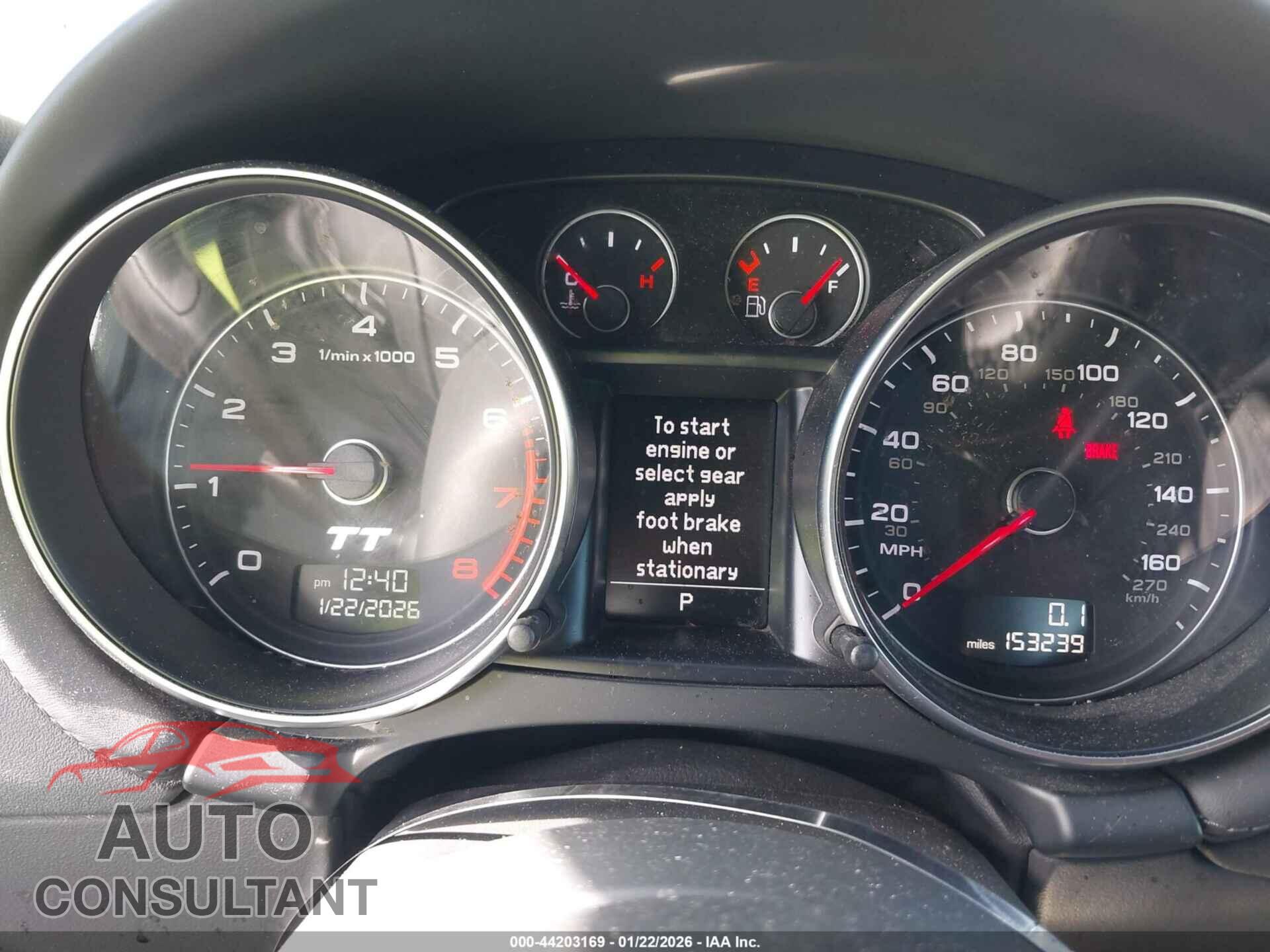 AUDI TT 2014 - TRUBFAFK0E1003302