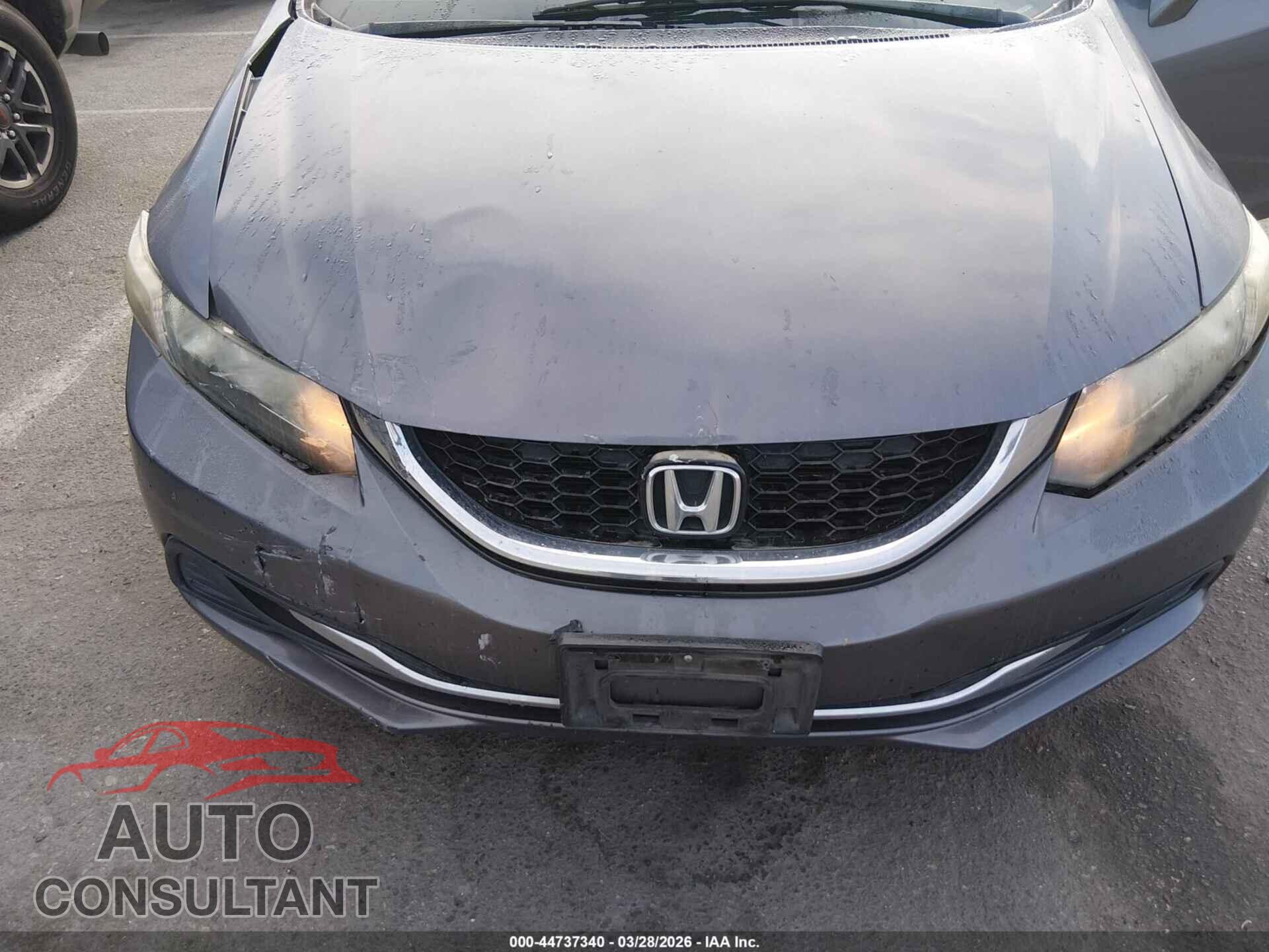 HONDA CIVIC 2014 - 19XFB2F82EE207145