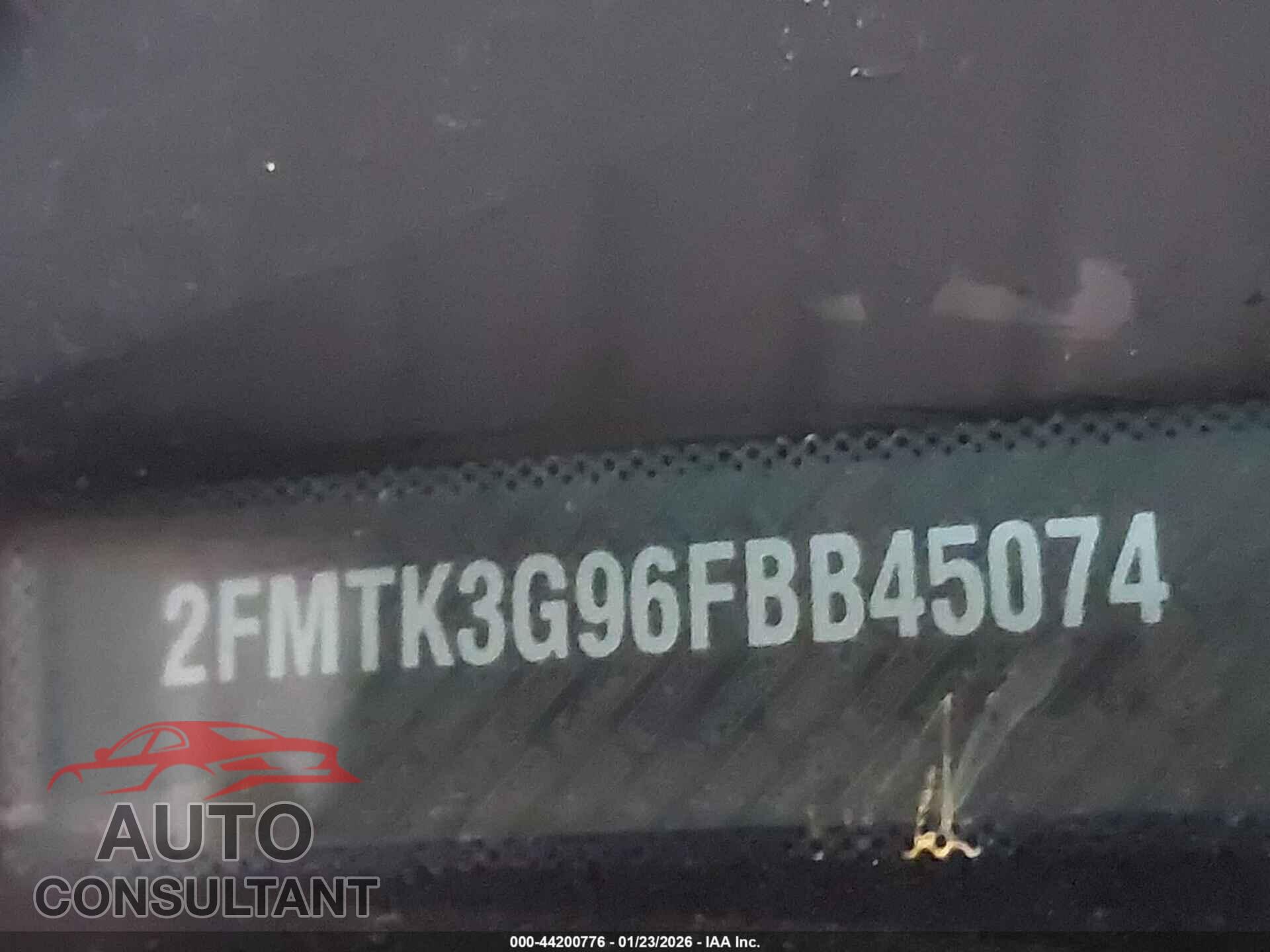 FORD EDGE 2015 - 2FMTK3G96FBB45074