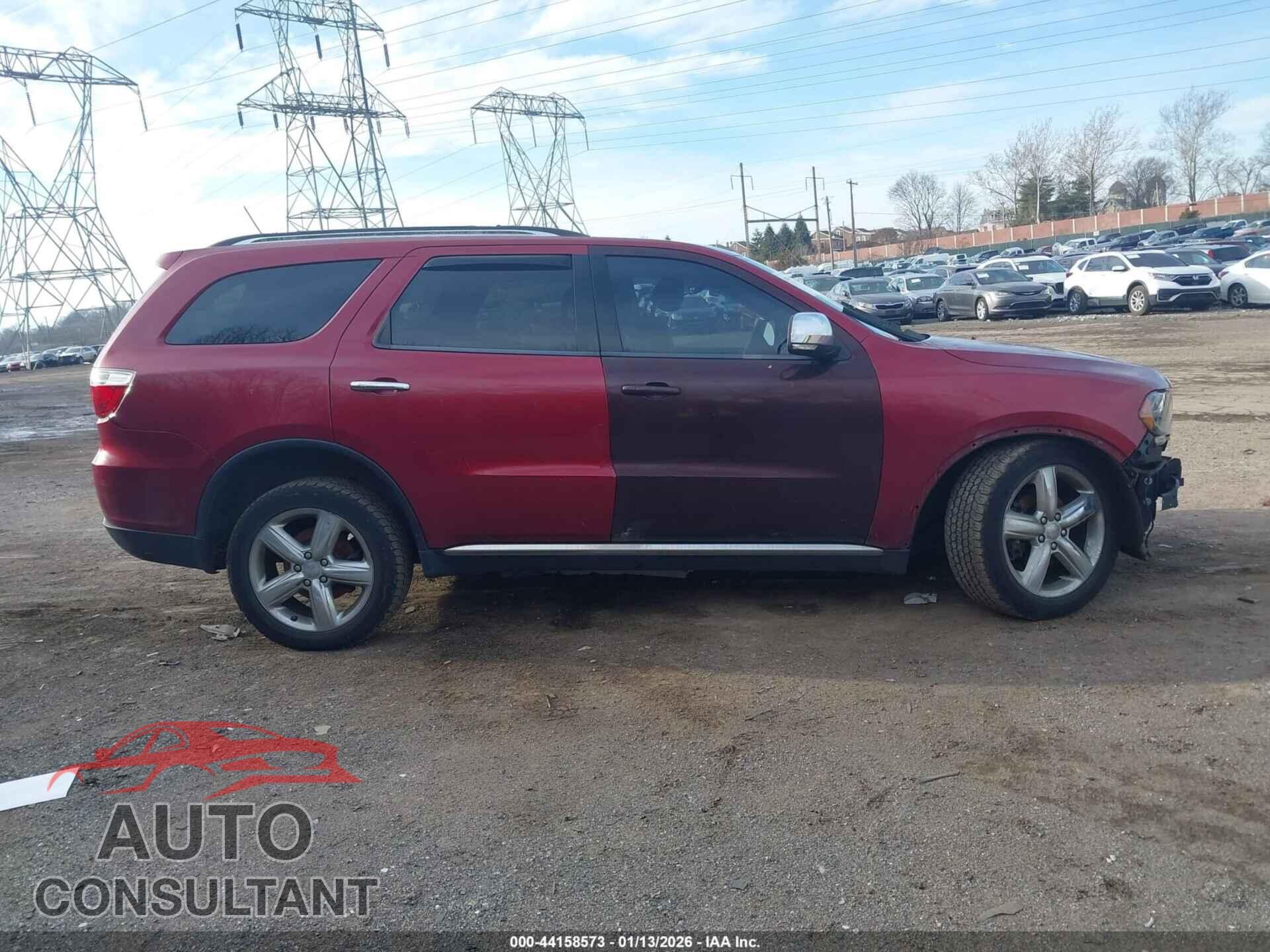 DODGE DURANGO 2013 - 1C4RDJEG4DC584852
