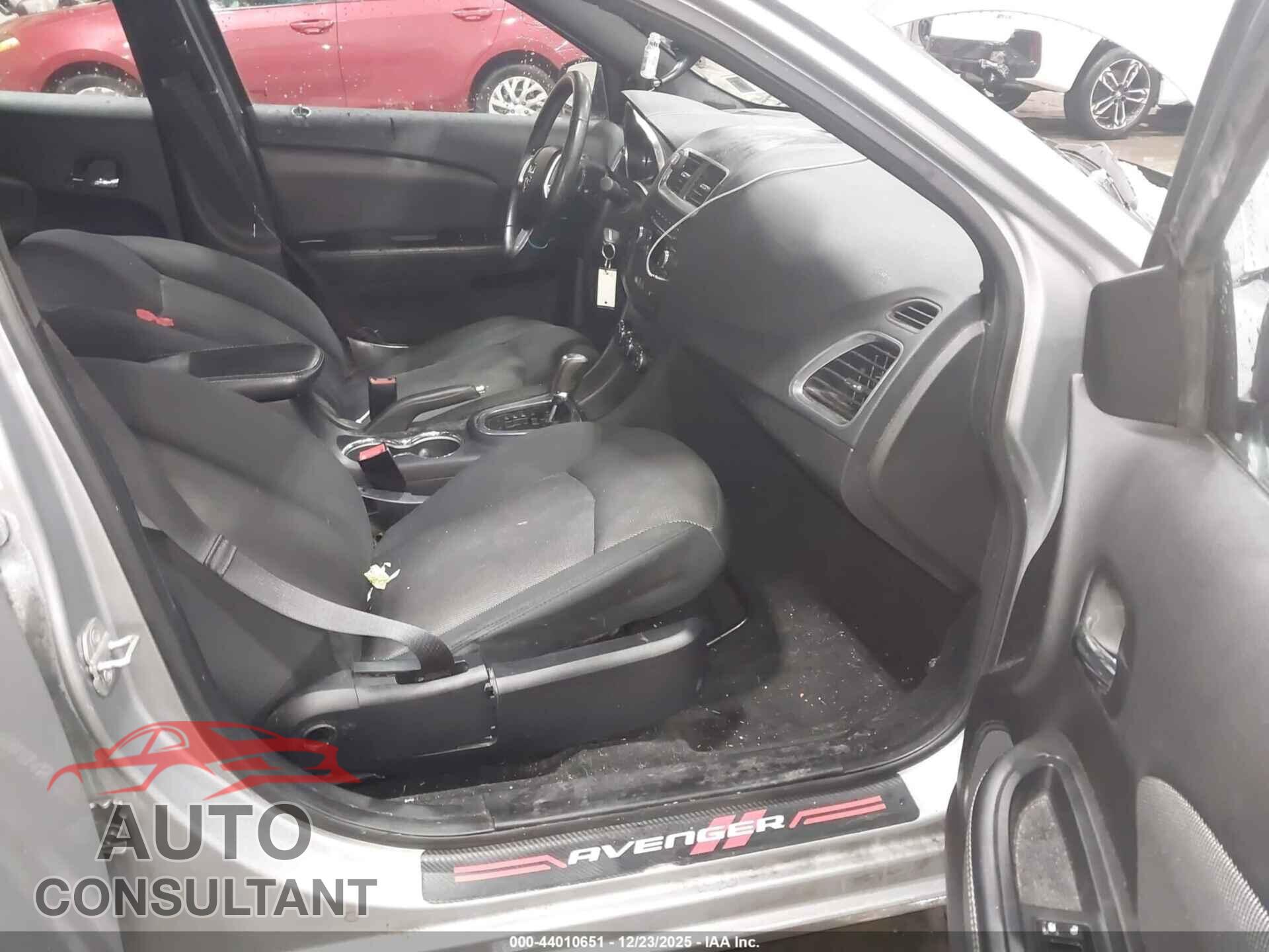 DODGE AVENGER 2013 - 1C3CDZCB8DN524206