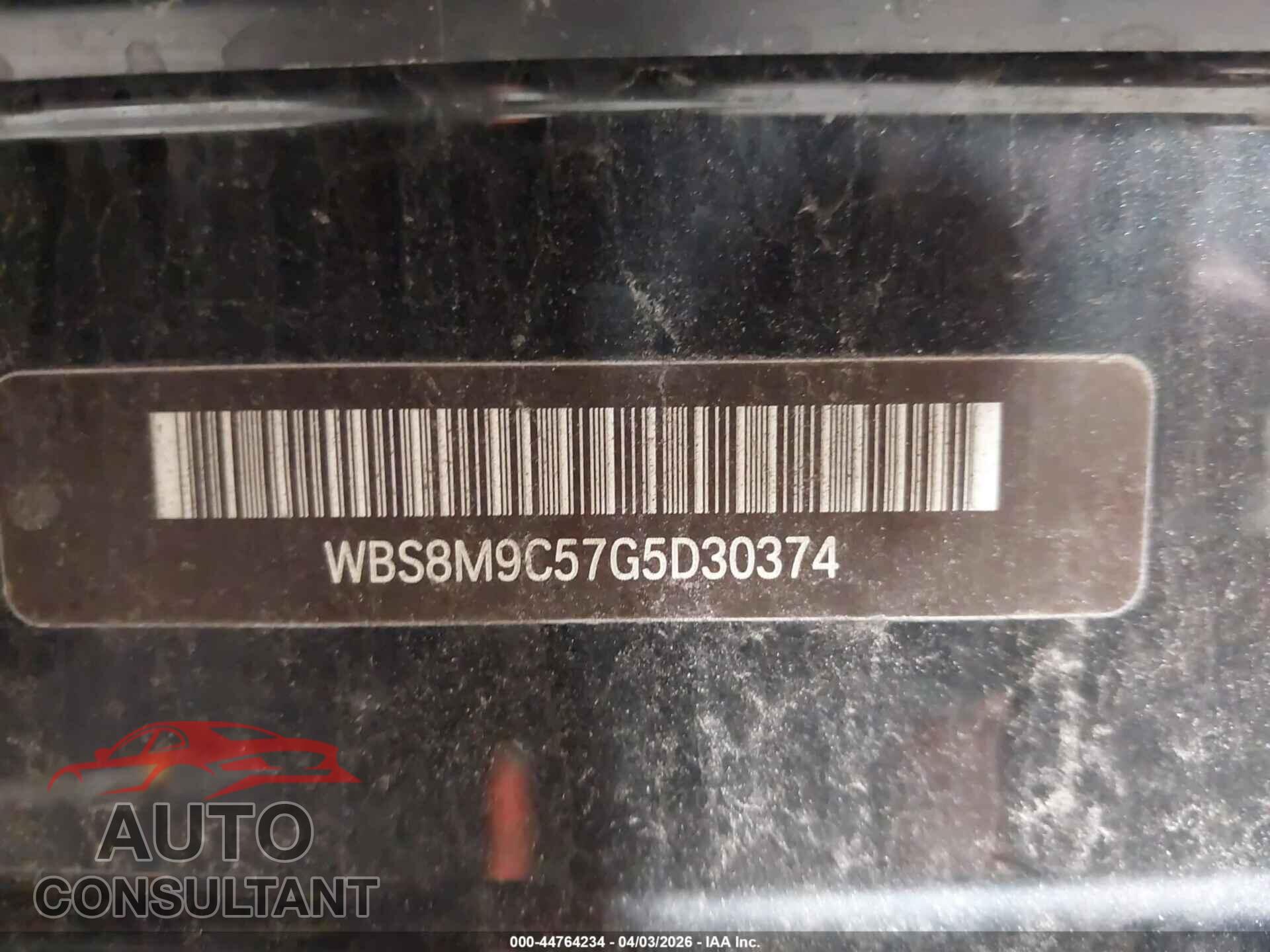 BMW M3 2016 - WBS8M9C57G5D30374